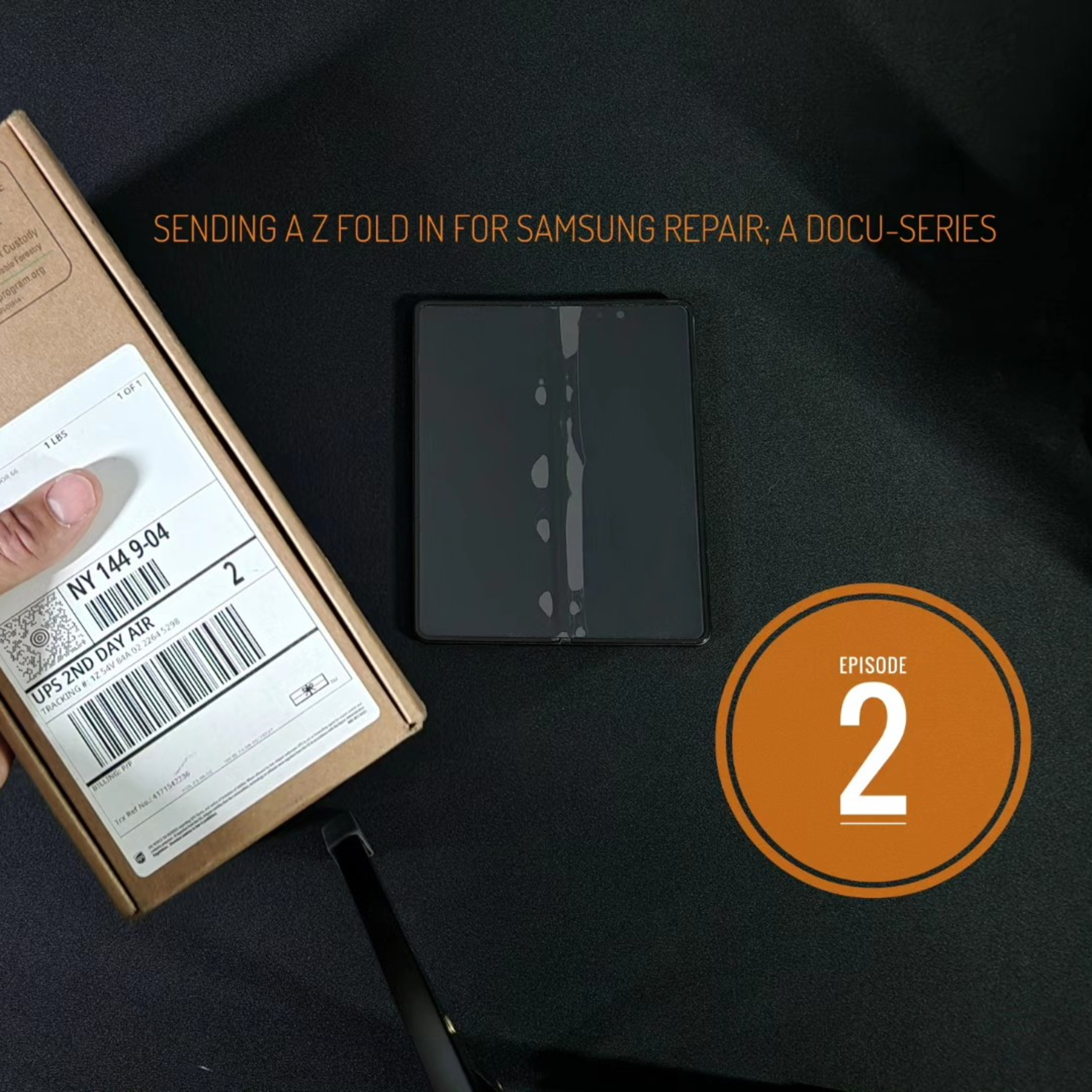 Episode 25: Samsung Galaxy Z Fold | The Official Samsung Repair Process: A Docu-Series (Part 2) episode artwork