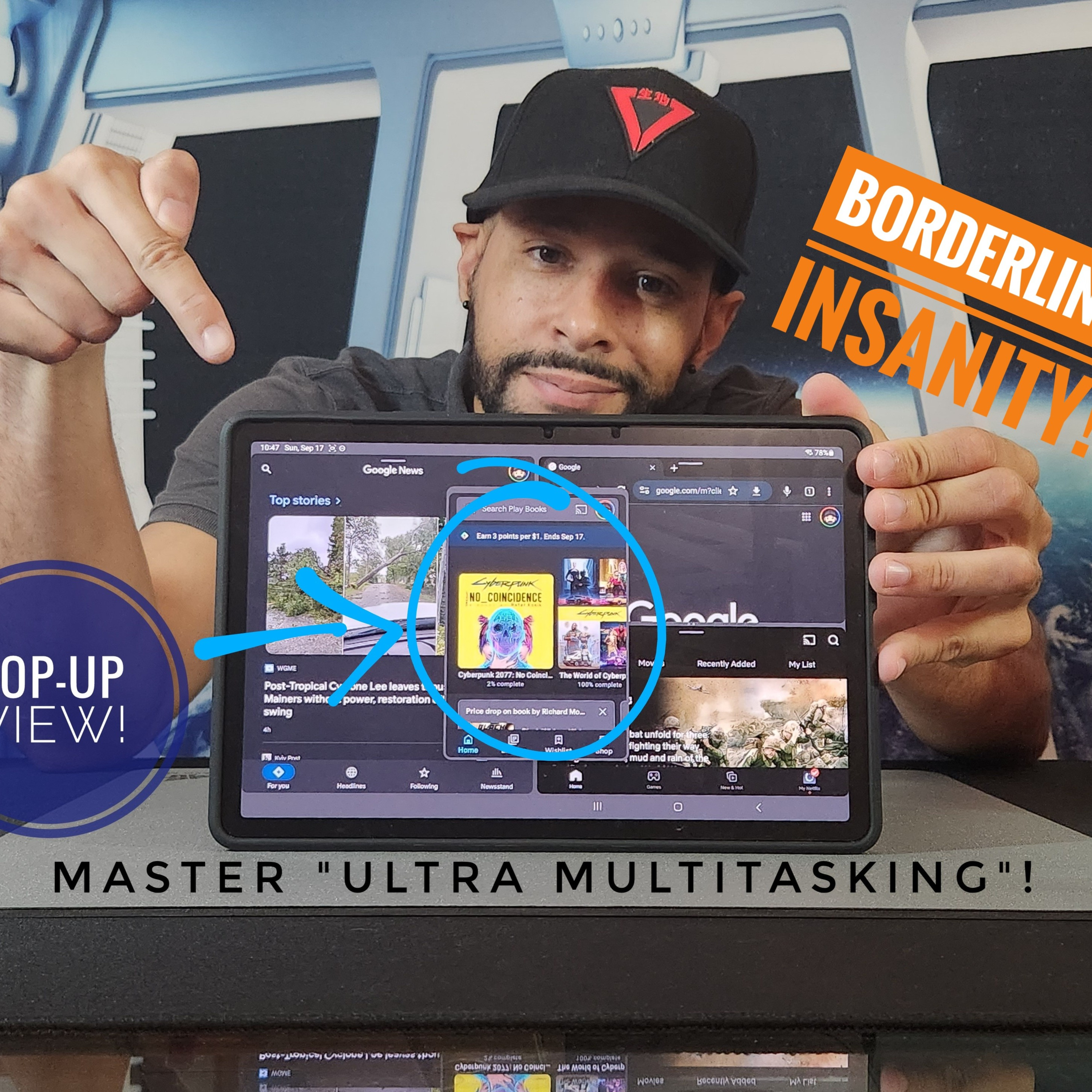 Episode 45: Samsung Galaxy Tab S9 11” | How To Open An App In Pop Up View & Advanced Multitasking! episode artwork