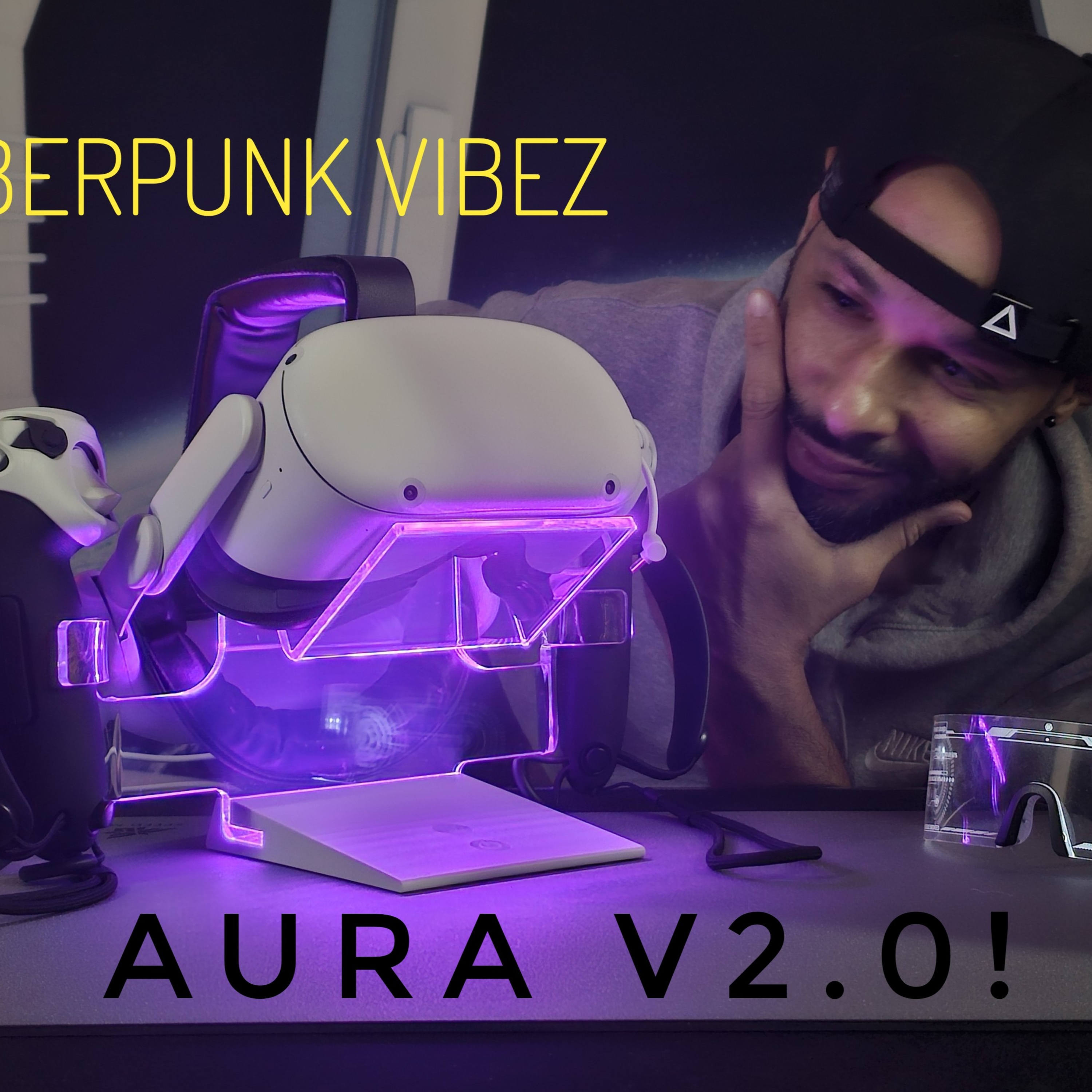 Episode 56: Asterion Aura V2.0 RGB VR Charging Stand | Unbox, Demo, Review: Cyberpunk Glory! episode artwork
