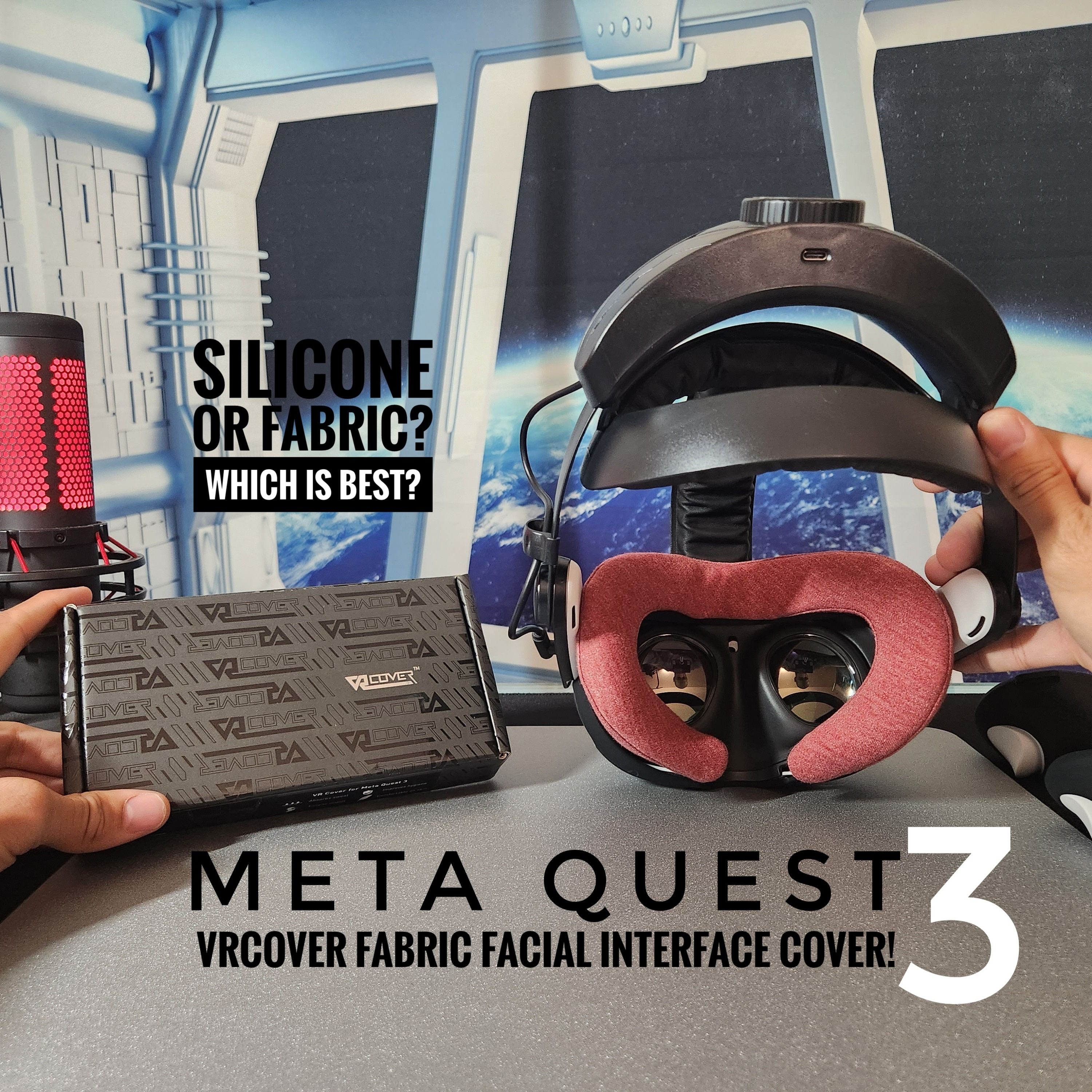 Episode 66: Meta Quest 3 | VRCover Fabric Facial Interface Cover Install & Which Is Better, Silicone or Fabric? episode artwork