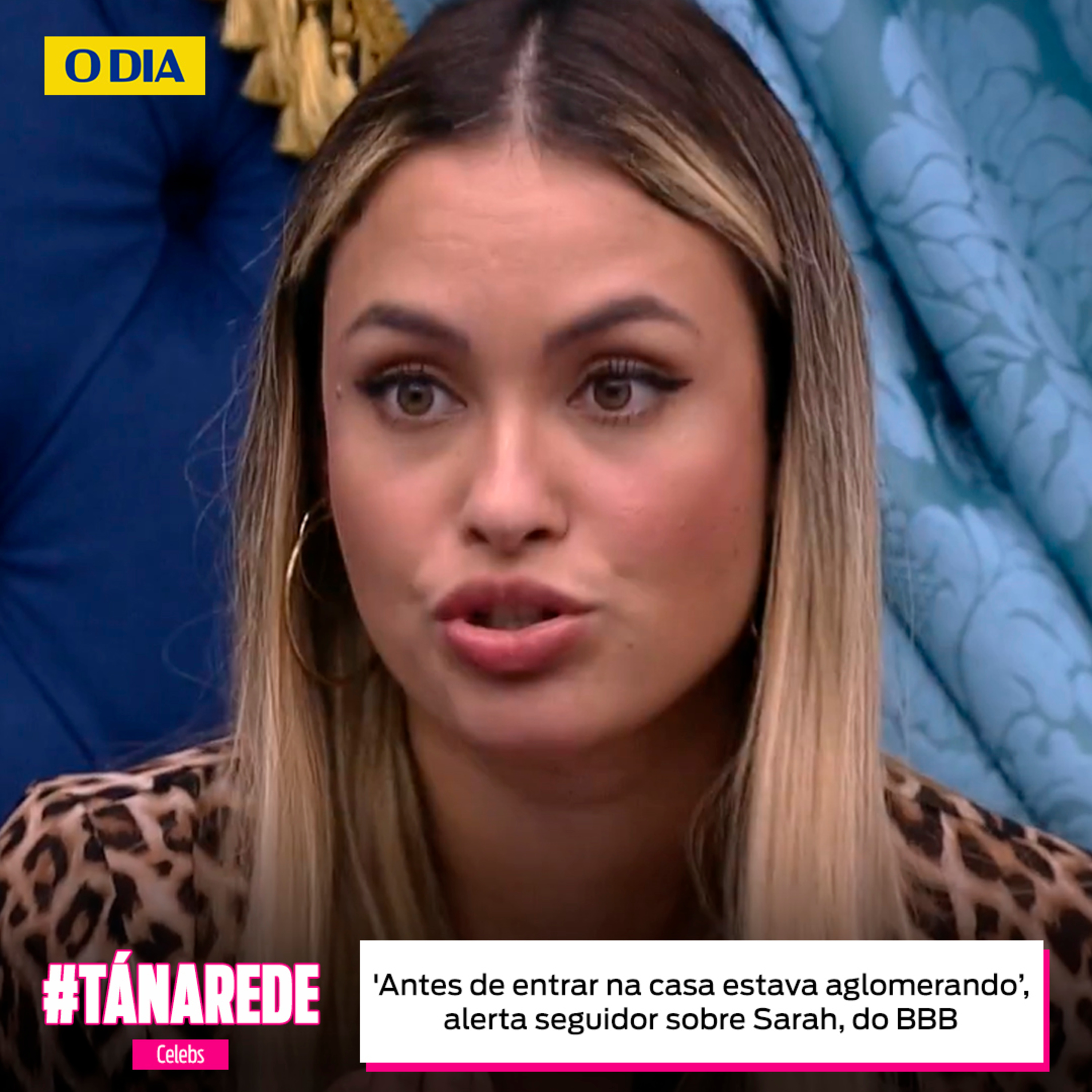 'Antes de entrar na casa estava aglomerando', alerta seguidor sobre Sarah, do BBB episode artwork
