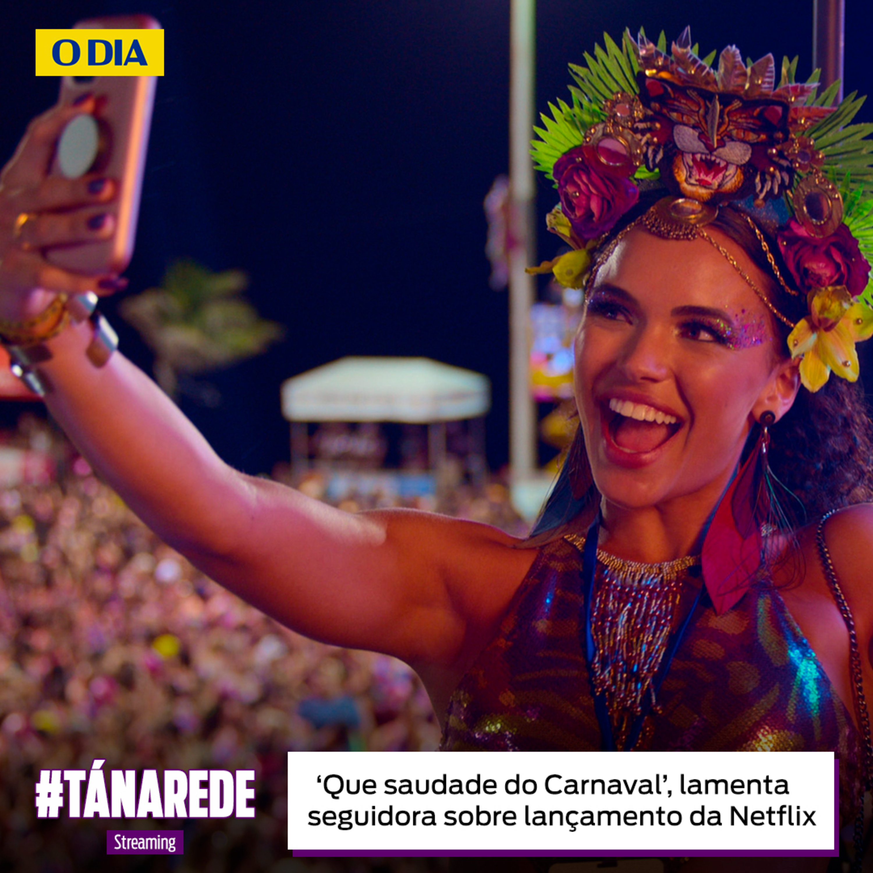 ‘Que saudade do Carnaval’, lamenta seguidora sobre lançamento da Netflix episode artwork