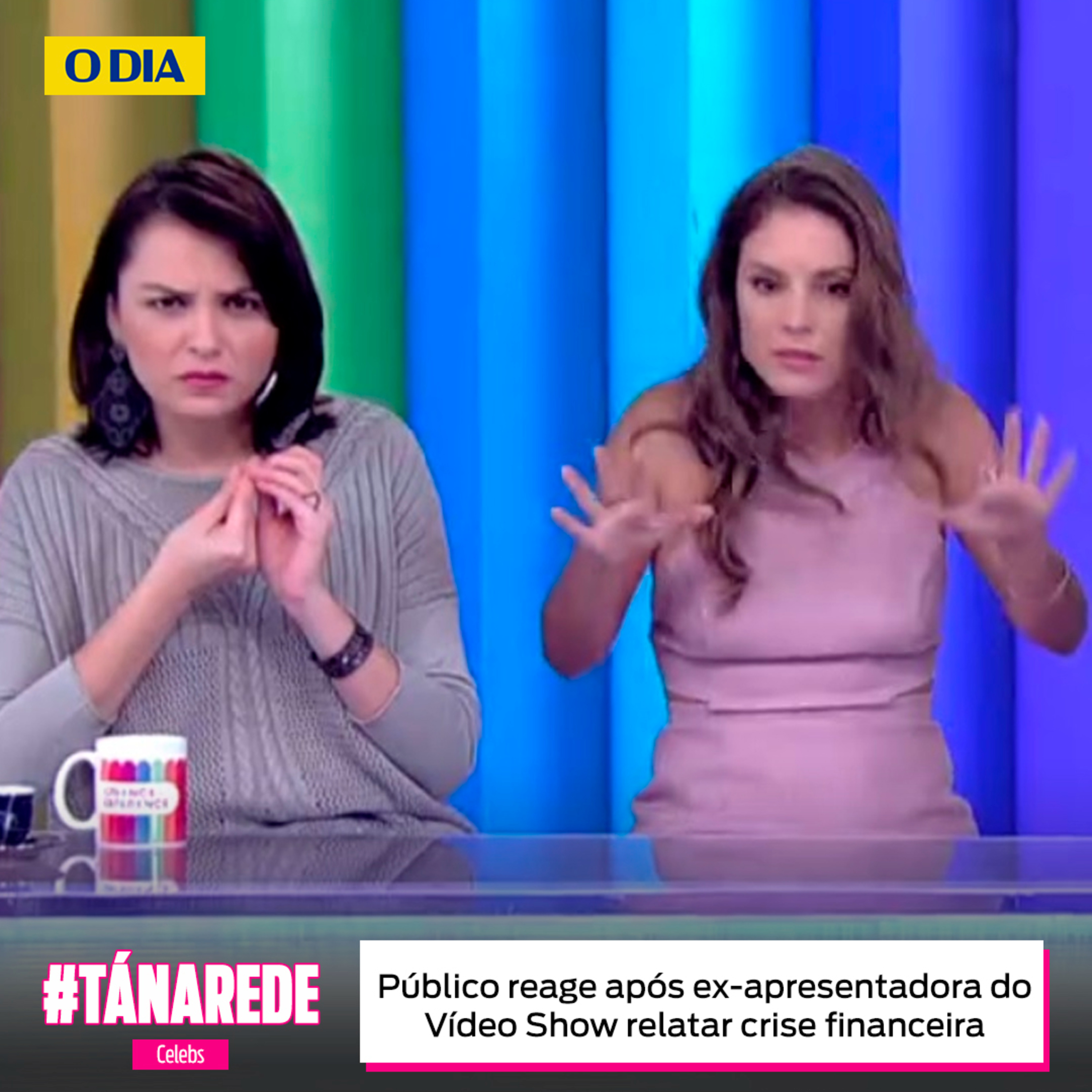 Público reage após ex-apresentadora do Vídeo Show relatar crise financeira episode artwork