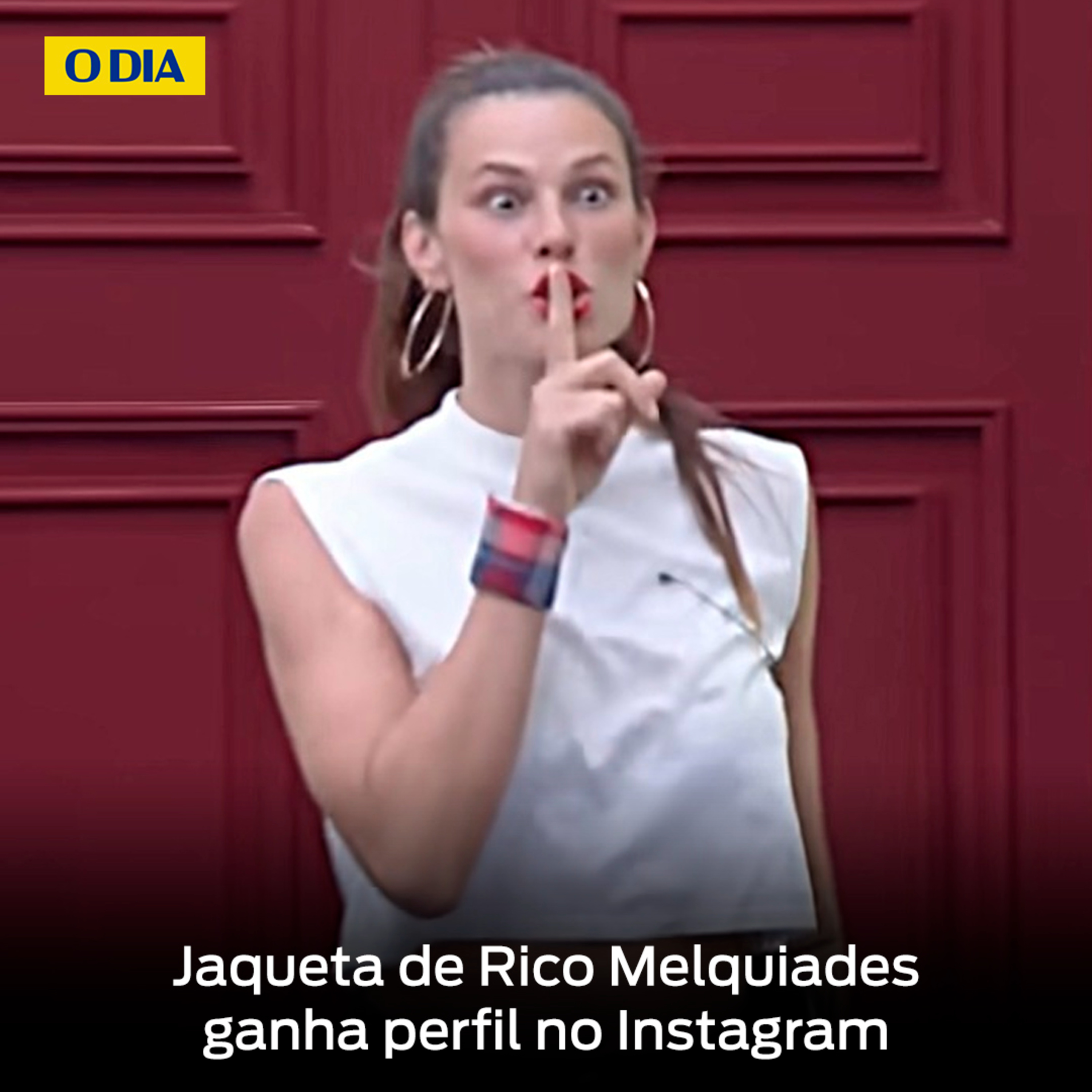 Jaqueta de Rico Melquiades, rasgada com uma faca, ganha perfil no Instagram episode artwork
