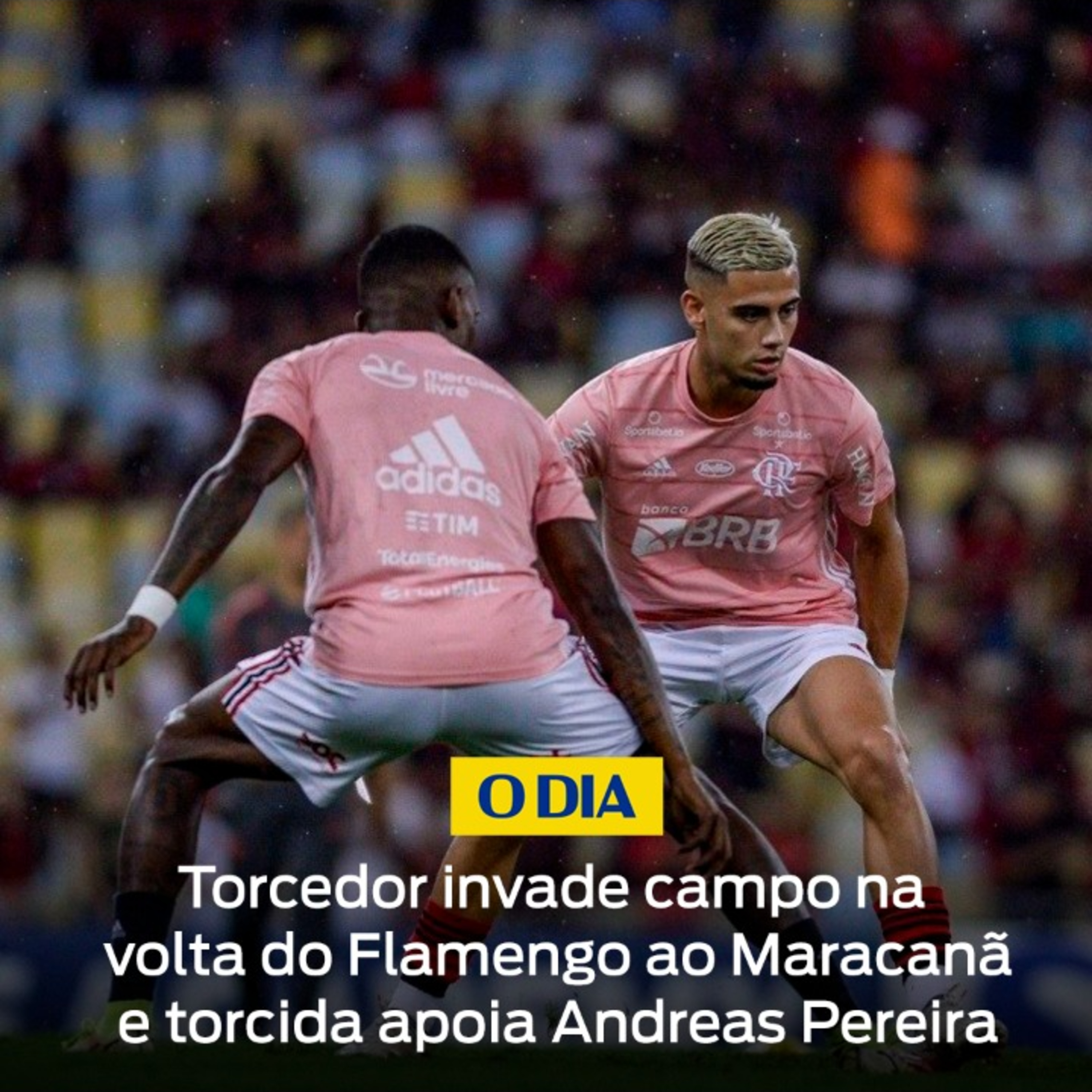 Torcedor do Fla invade campo e Andreas Pereira agradece apoio da torcida episode artwork