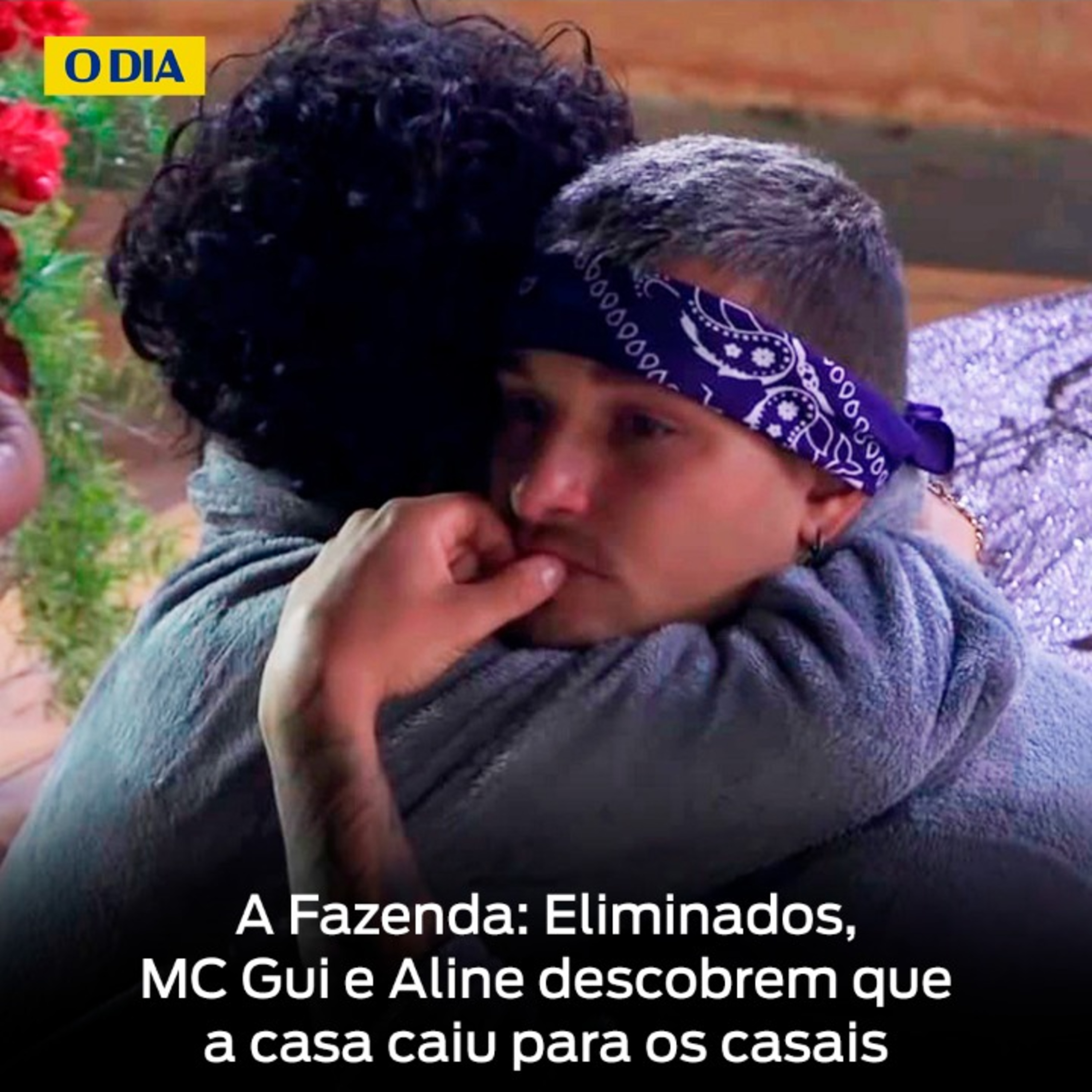 A Fazenda: Eliminados, MC Gui e Aline descobrem que a casa caiu para os casais episode artwork