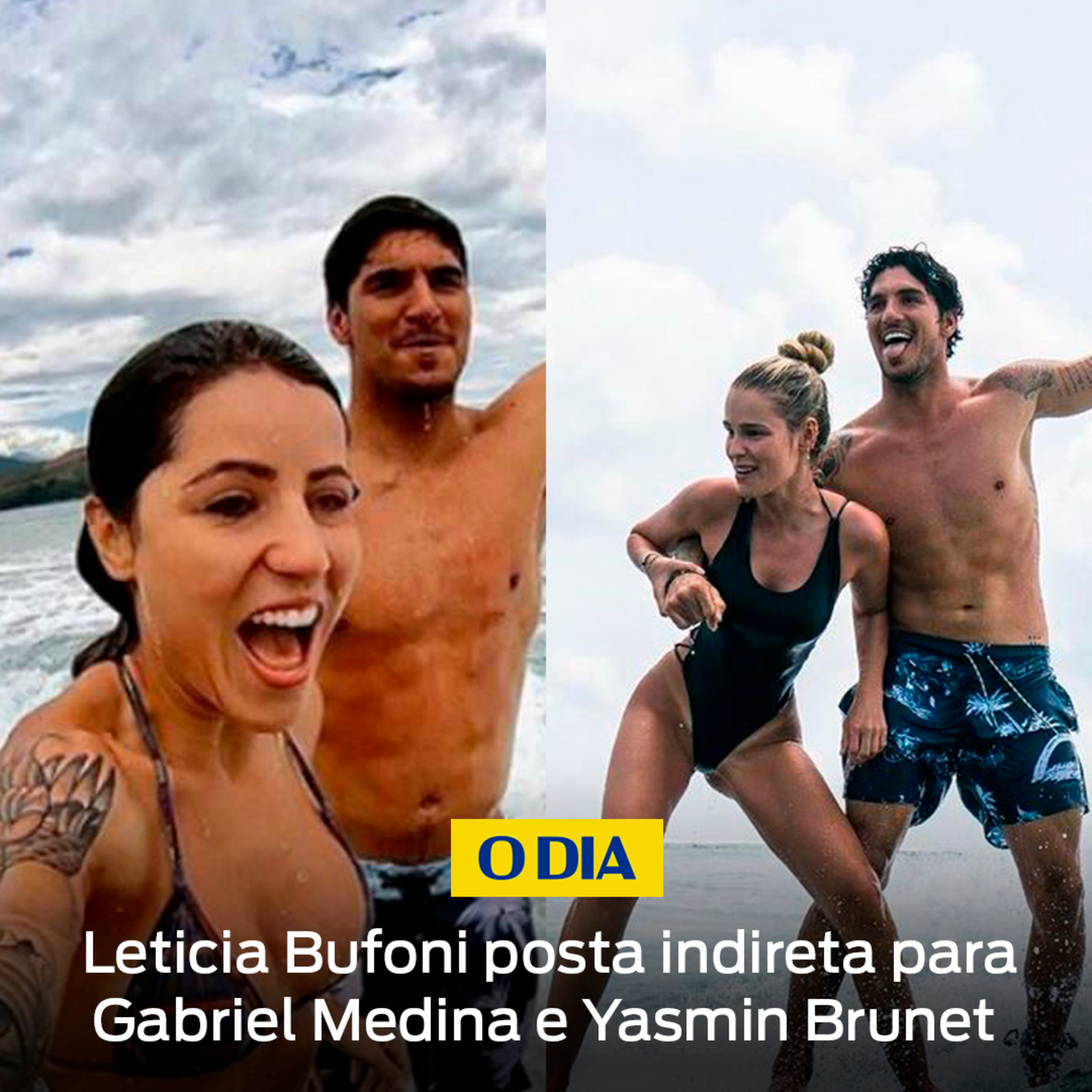 Letícia Bufoni manda indireta após fim do casamento de Medina e Brunet episode artwork