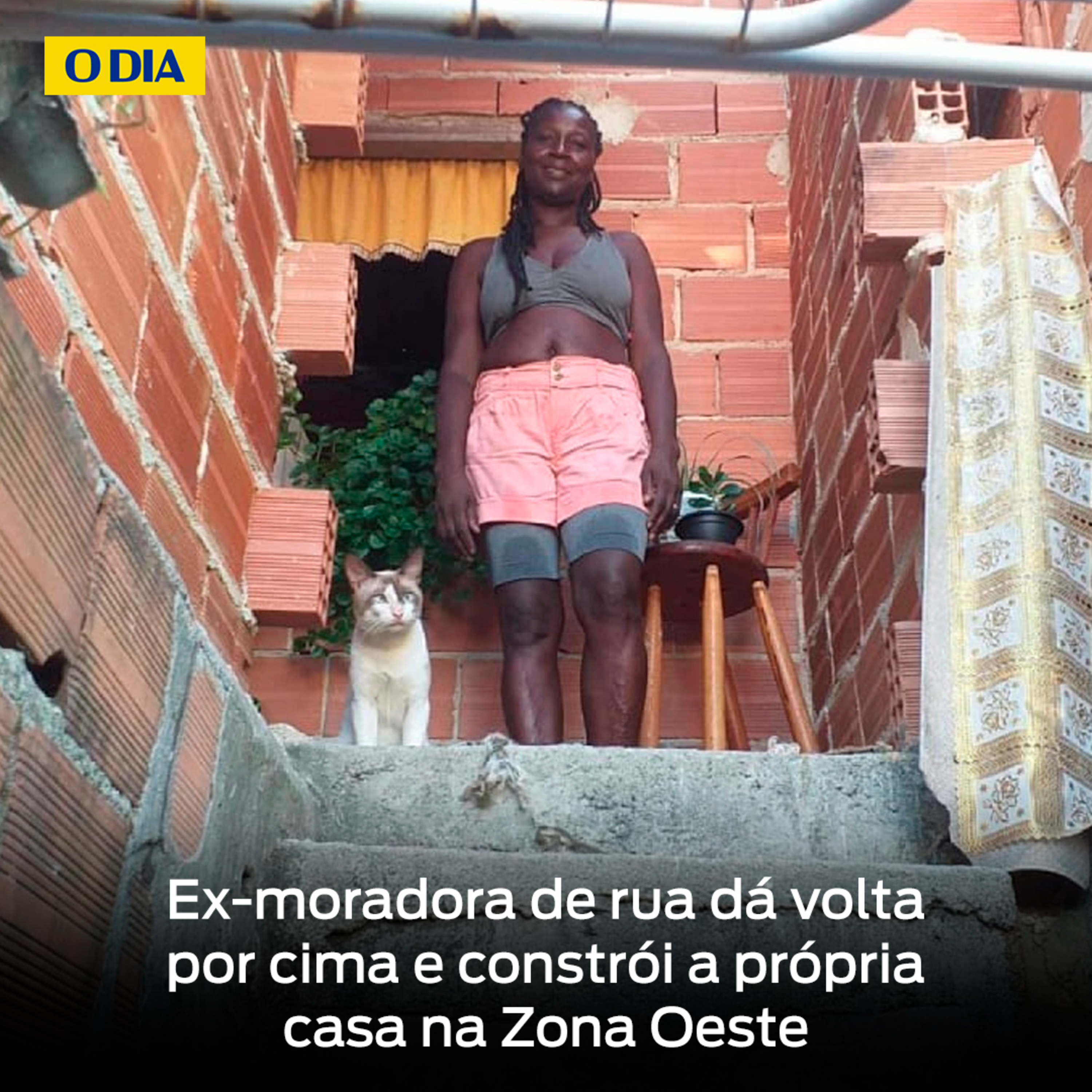 Ex-moradora de rua dá volta por cima e constrói a própria casa na Zona Oeste episode artwork