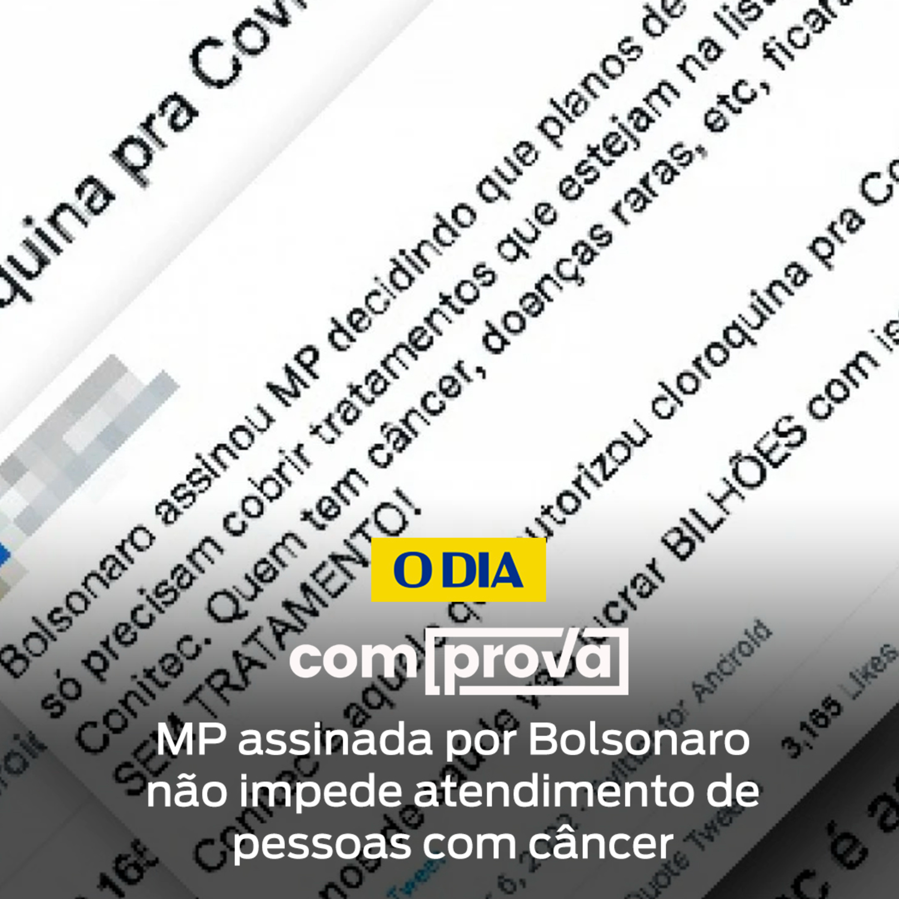 MP assinada por Bolsonaro não impede atendimento de pessoas com câncer episode artwork