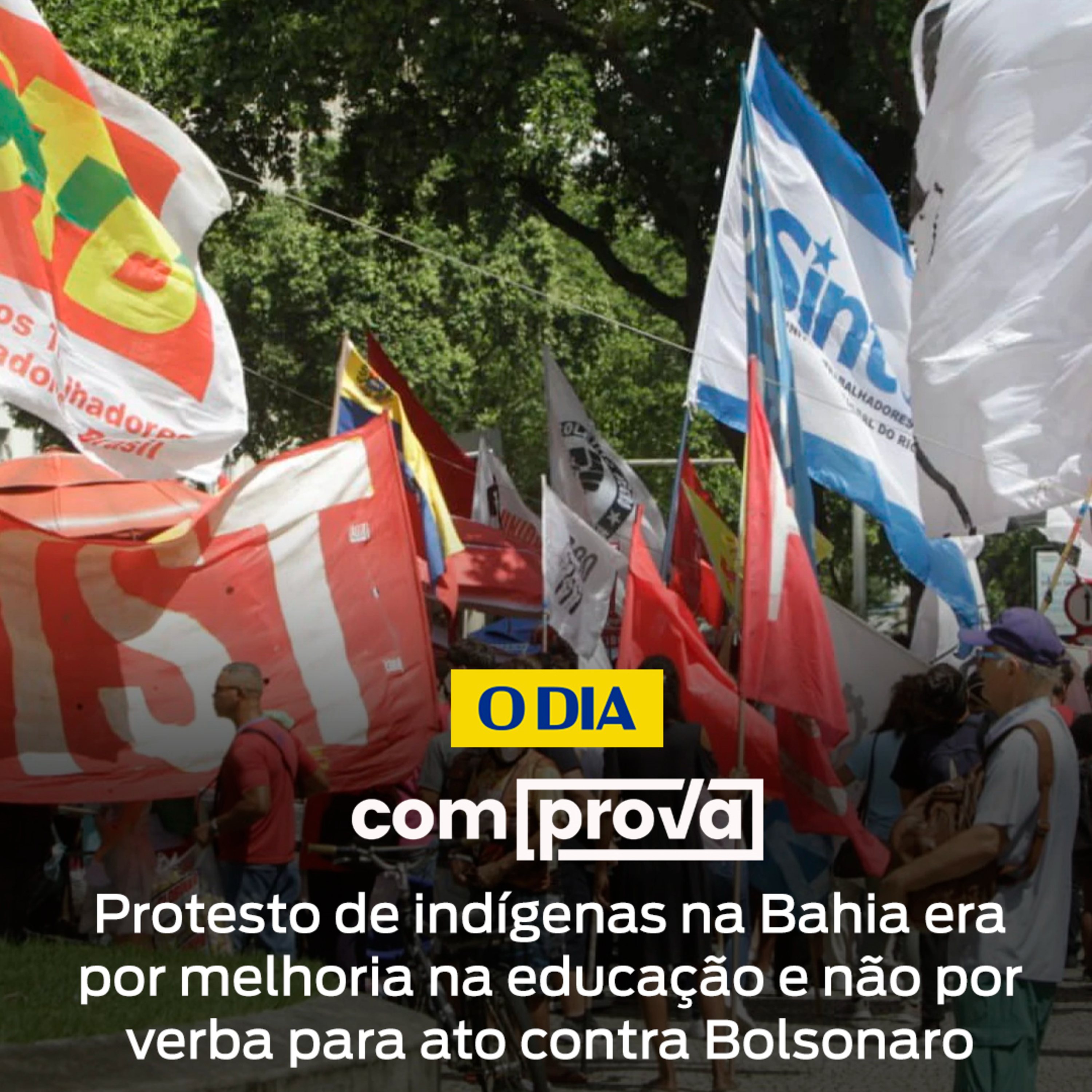 Protesto de indígenas na Bahia era por melhoria na educação e não por verba para ato contra Bolsonaro episode artwork