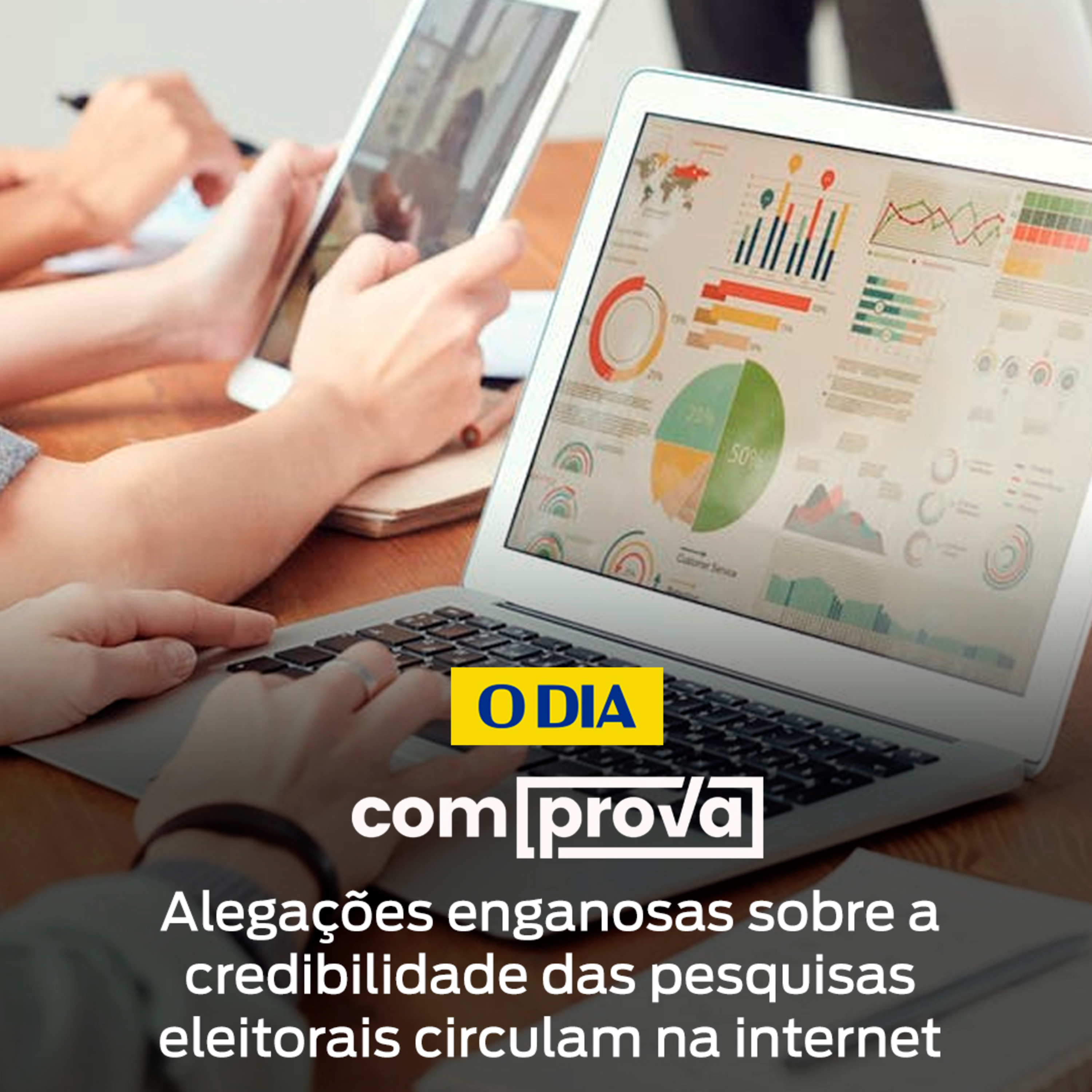 Alegações enganosas sobre a credibilidade das pesquisas eleitorais circulam na internet episode artwork