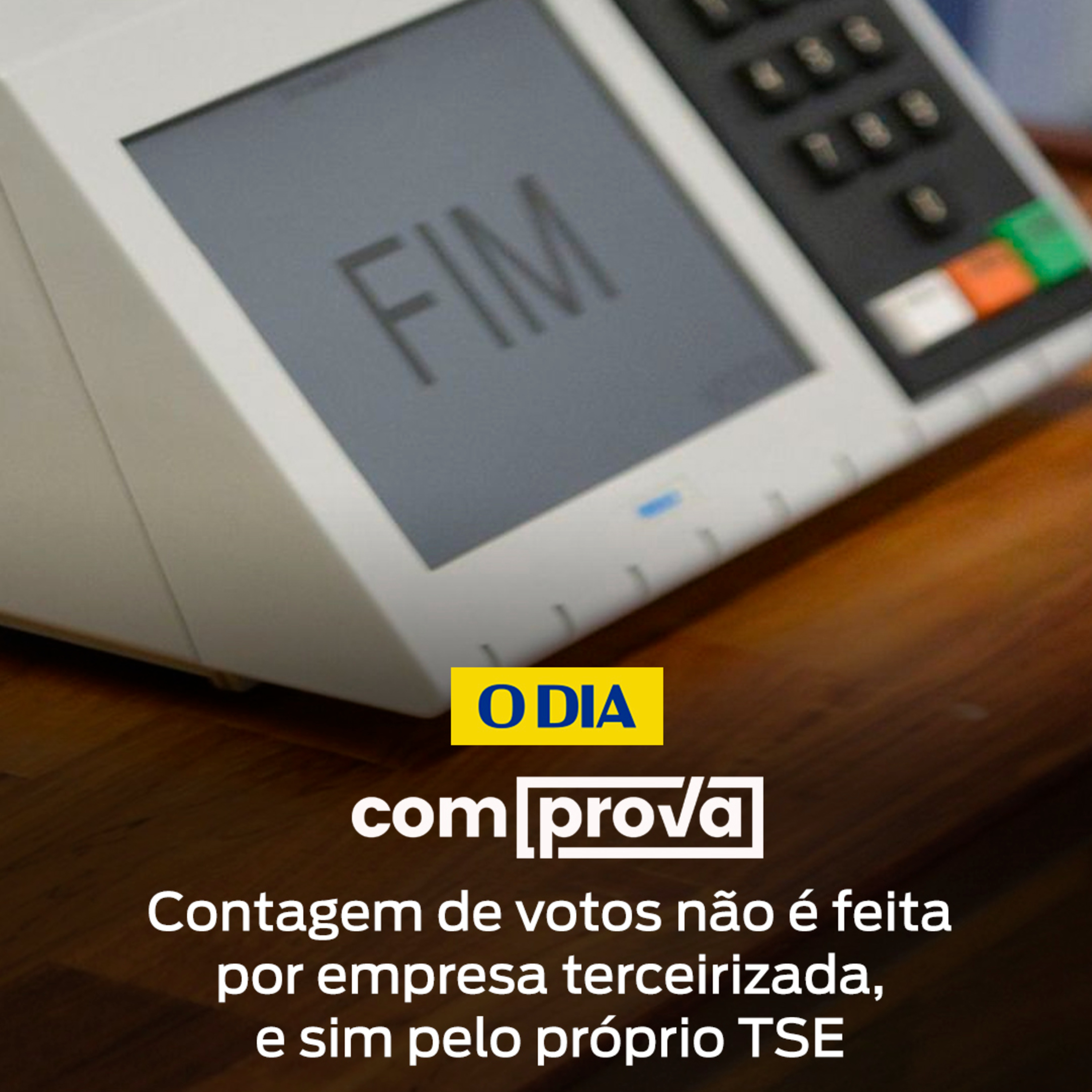 Contagem de votos não é feita por empresa terceirizada, e sim pelo próprio TSE episode artwork