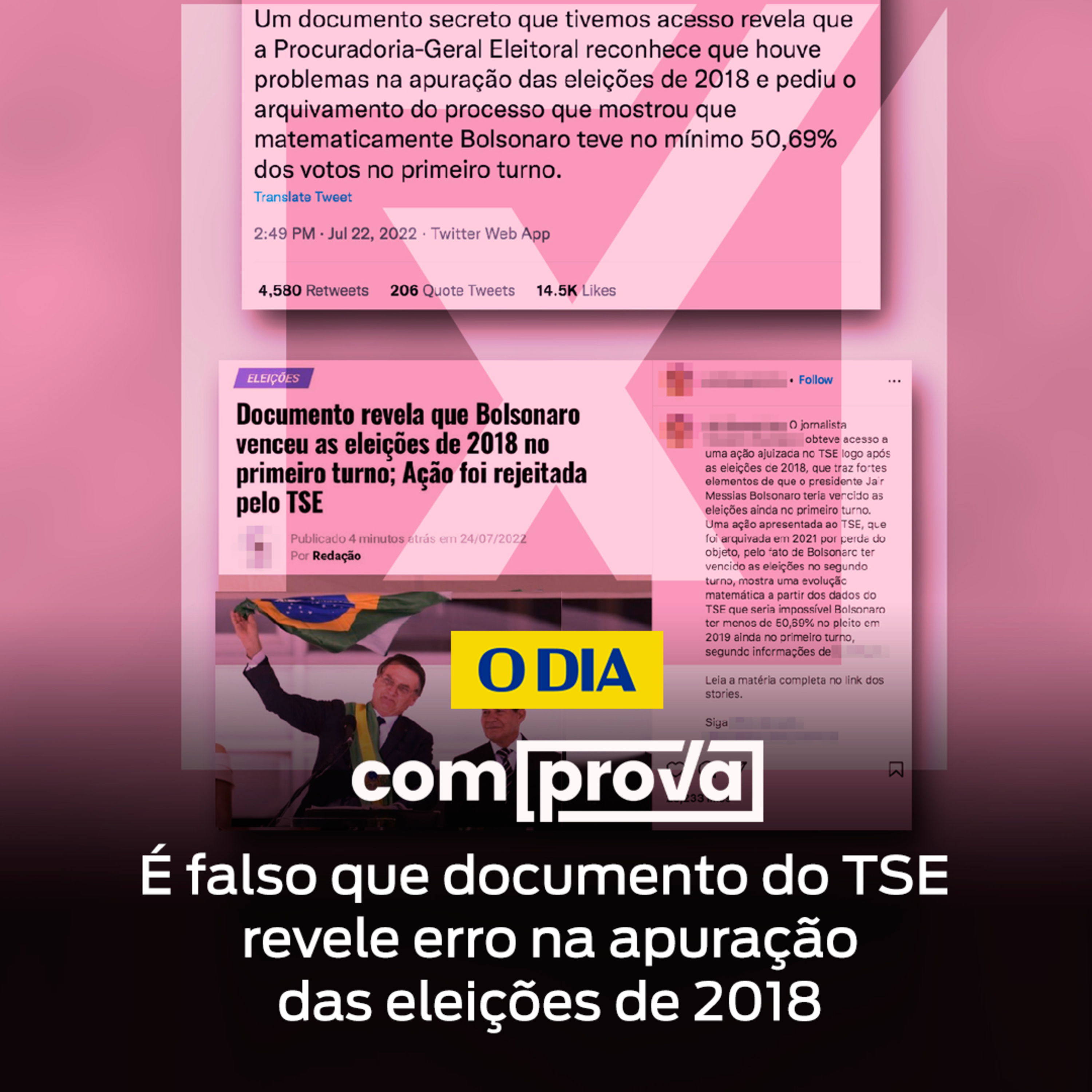 É falso que documento do TSE revele erro na apuração das eleições de 2018 episode artwork