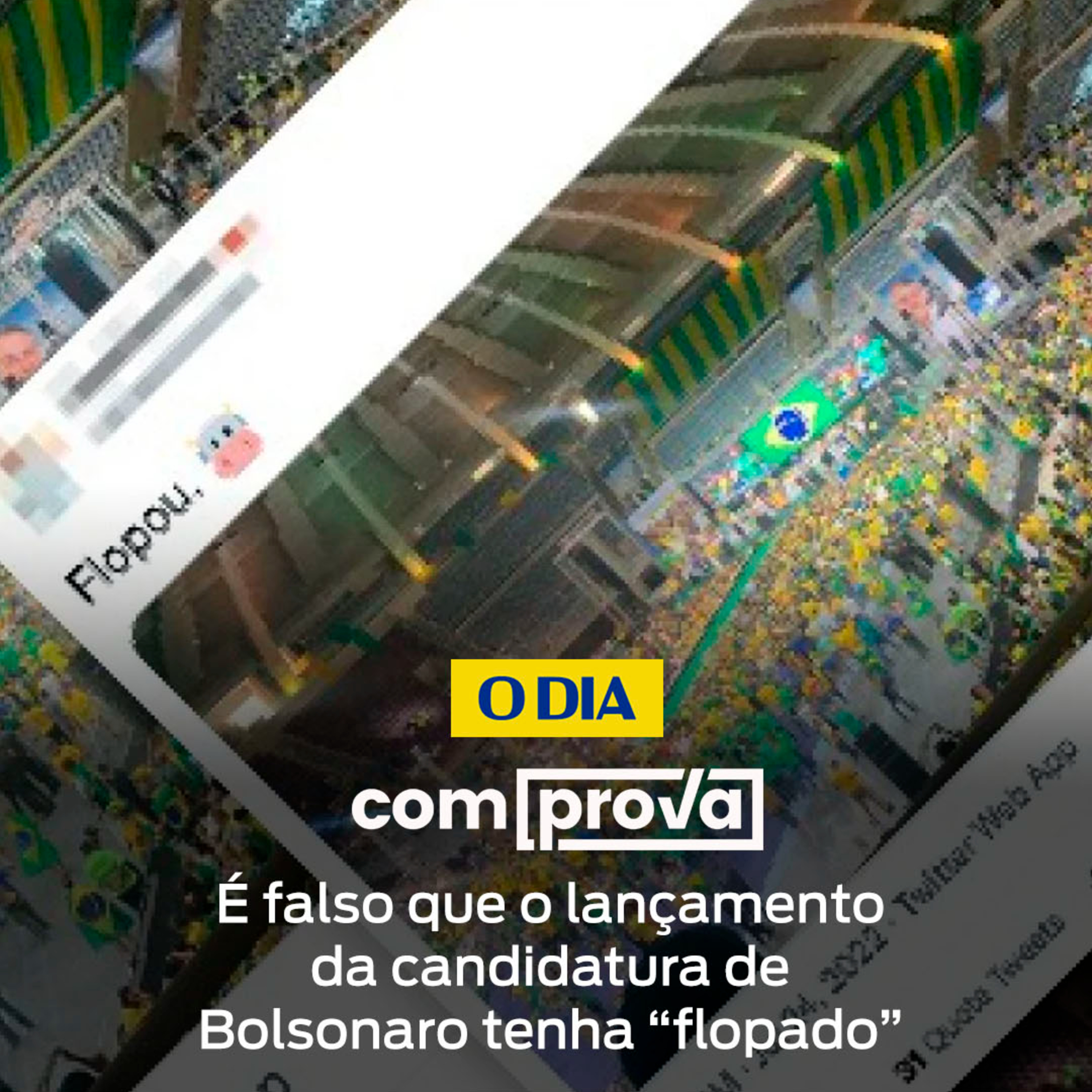 É falso que o lançamento da candidatura de Bolsonaro tenha “flopado”. episode artwork