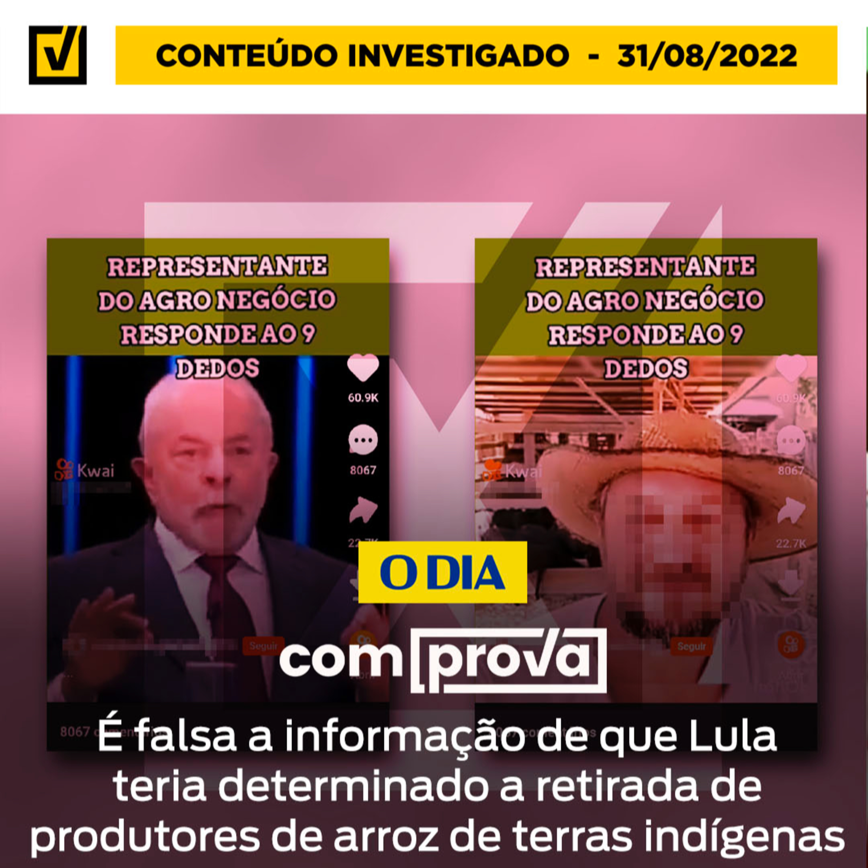 É falsa a informação de que ex-presidente Lula teria determinado a retirada de produtores de arroz de terras indígenas episode artwork