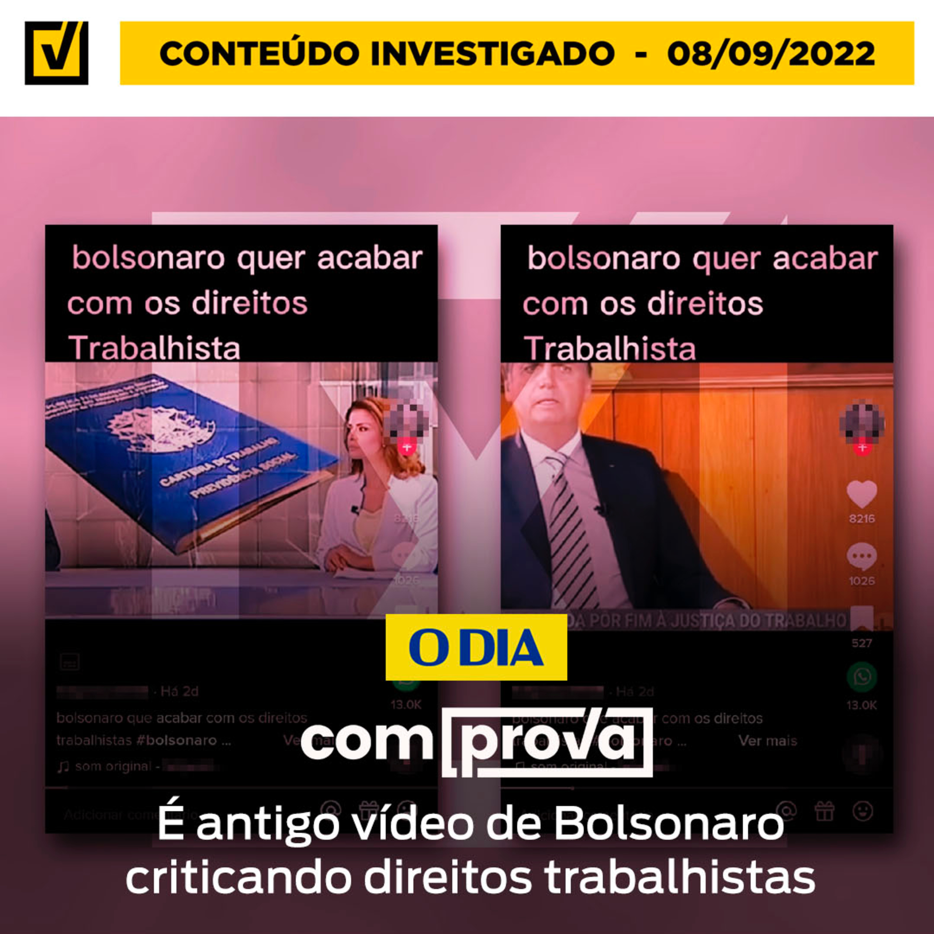É antigo vídeo de Bolsonaro criticando direitos trabalhistas episode artwork