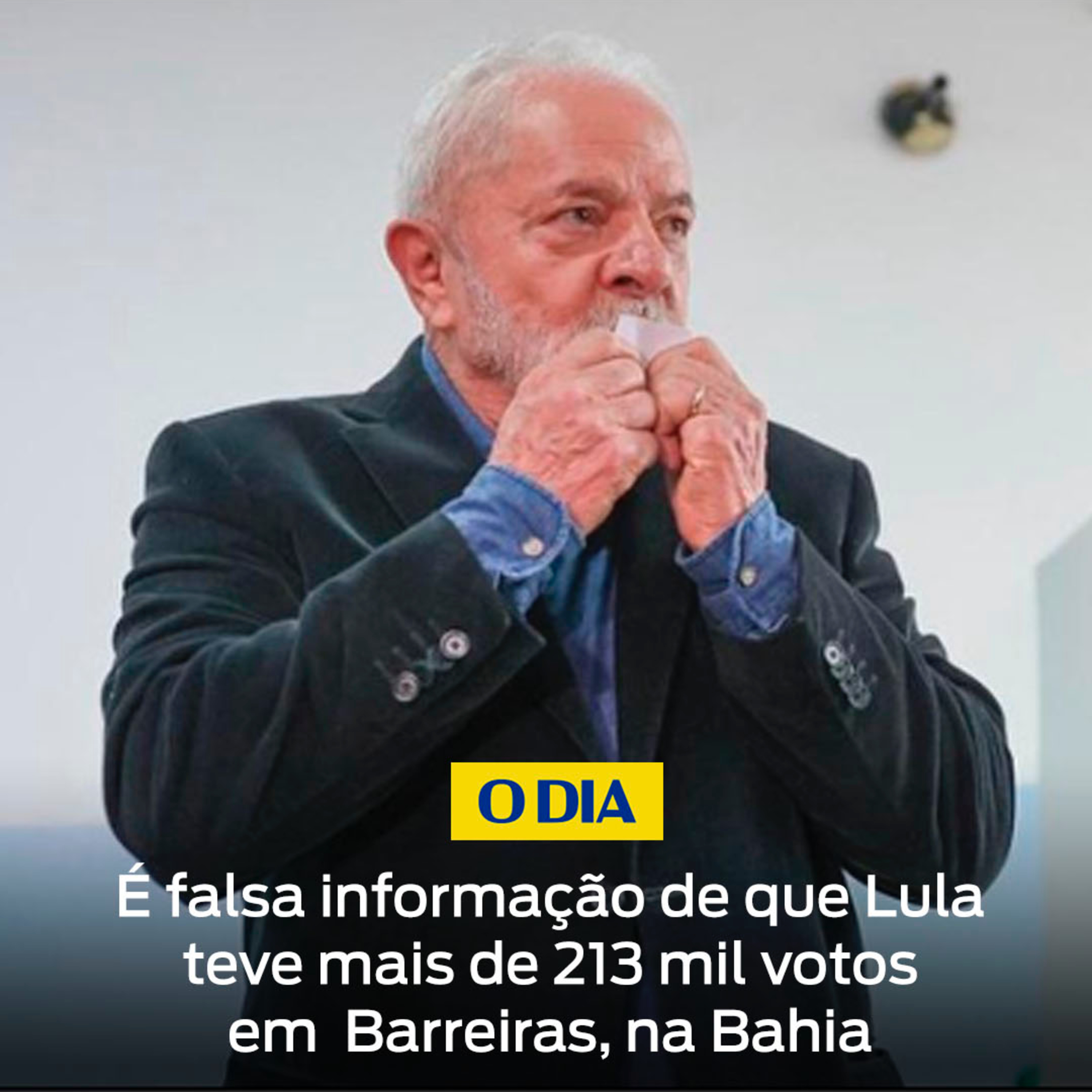 É falsa informação de que Lula teve mais de 213 mil votos em Barreiras, na Bahia episode artwork