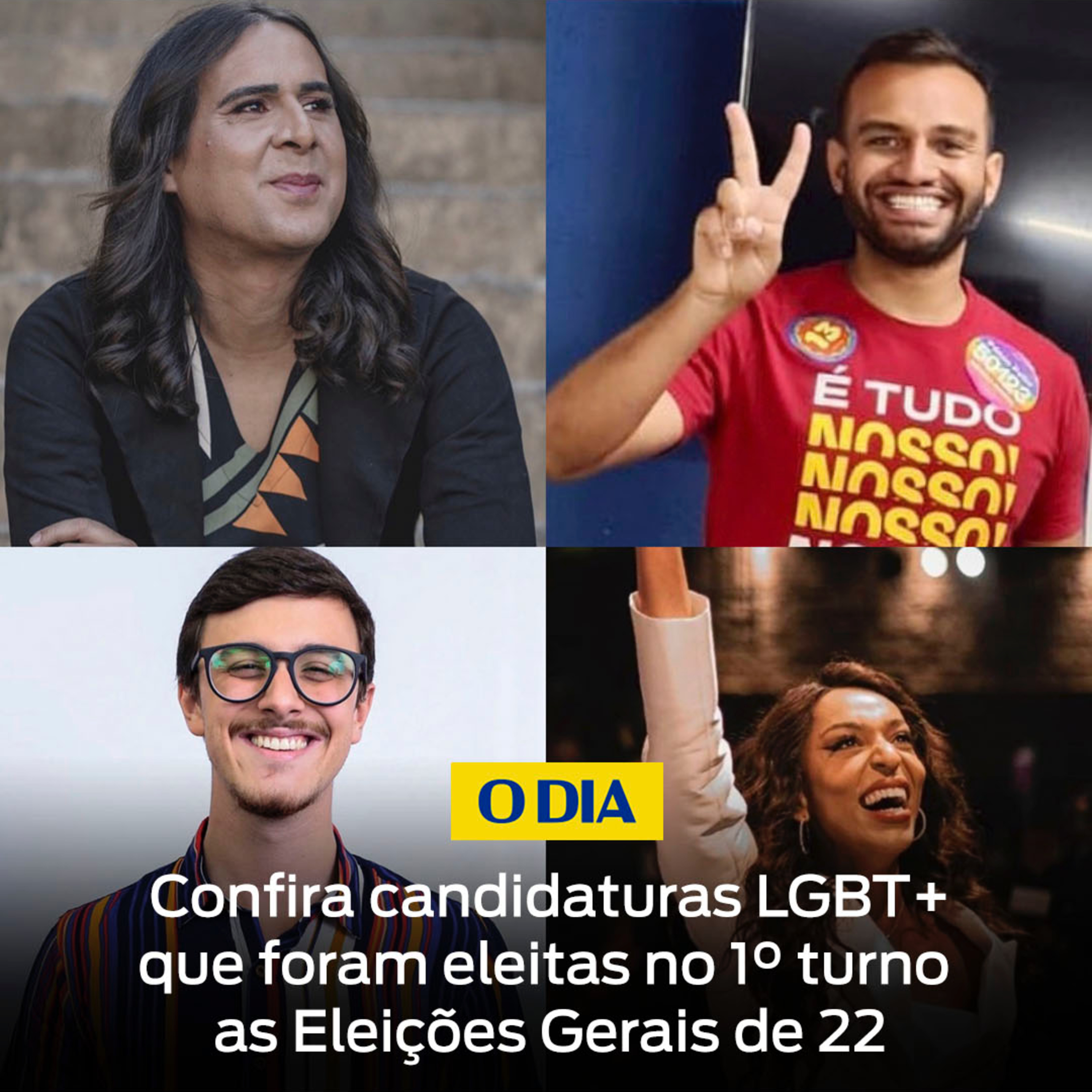Confira candidaturas LGBT+ que foram eleitas no 1 turno das Eleições Gerais de 22 episode artwork