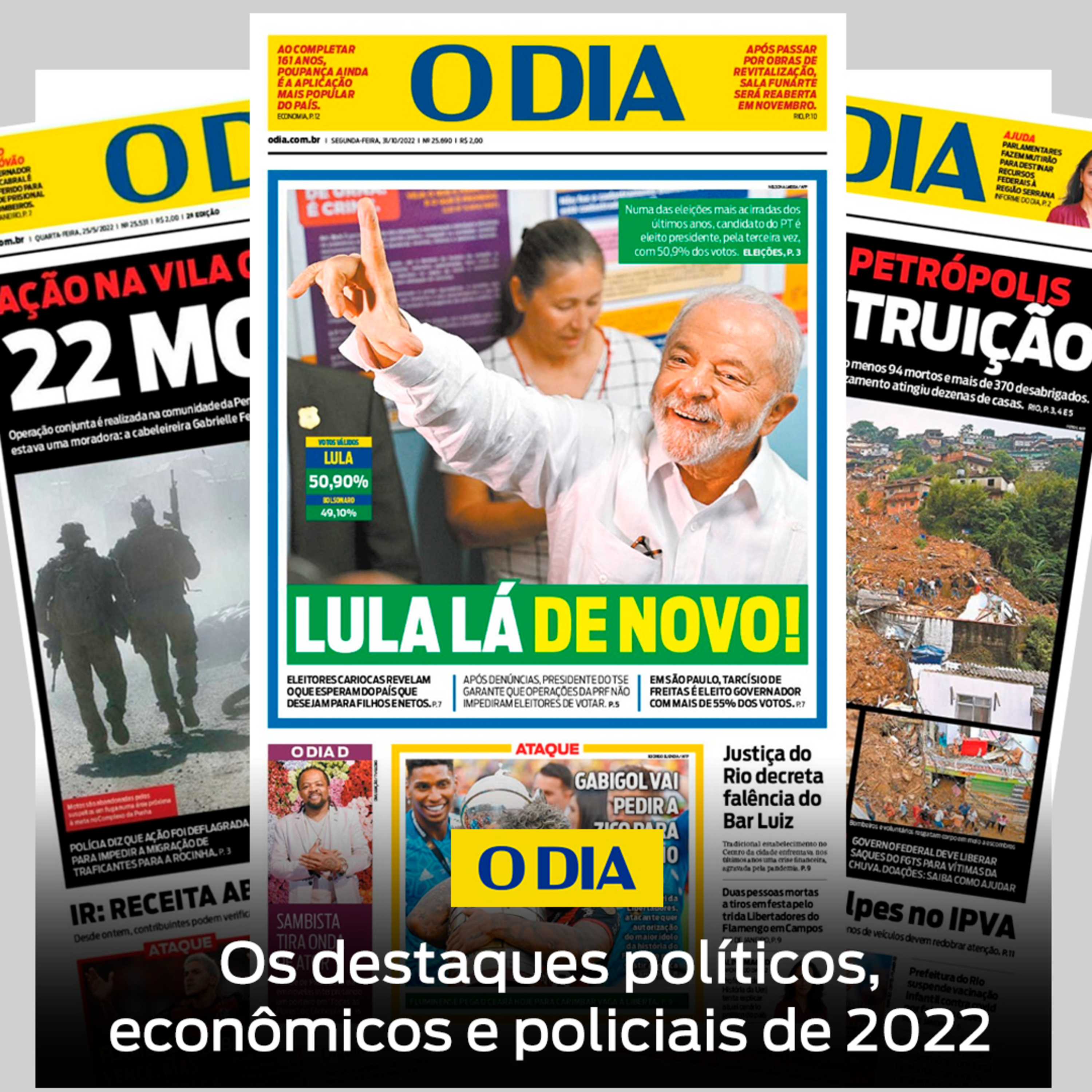 Os destaques políticos, econômicos e policiais de 2022 episode artwork