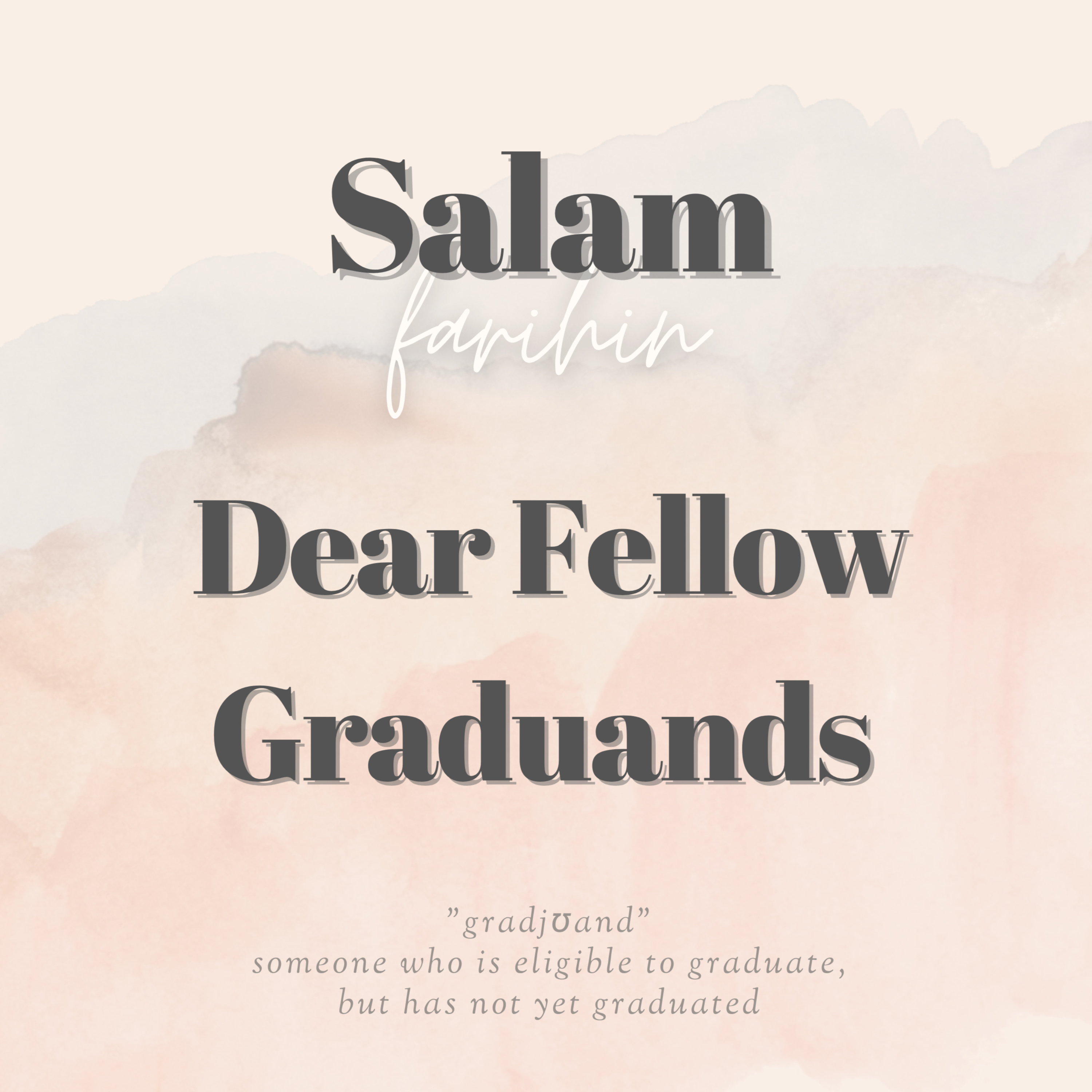 Salam, Farihin