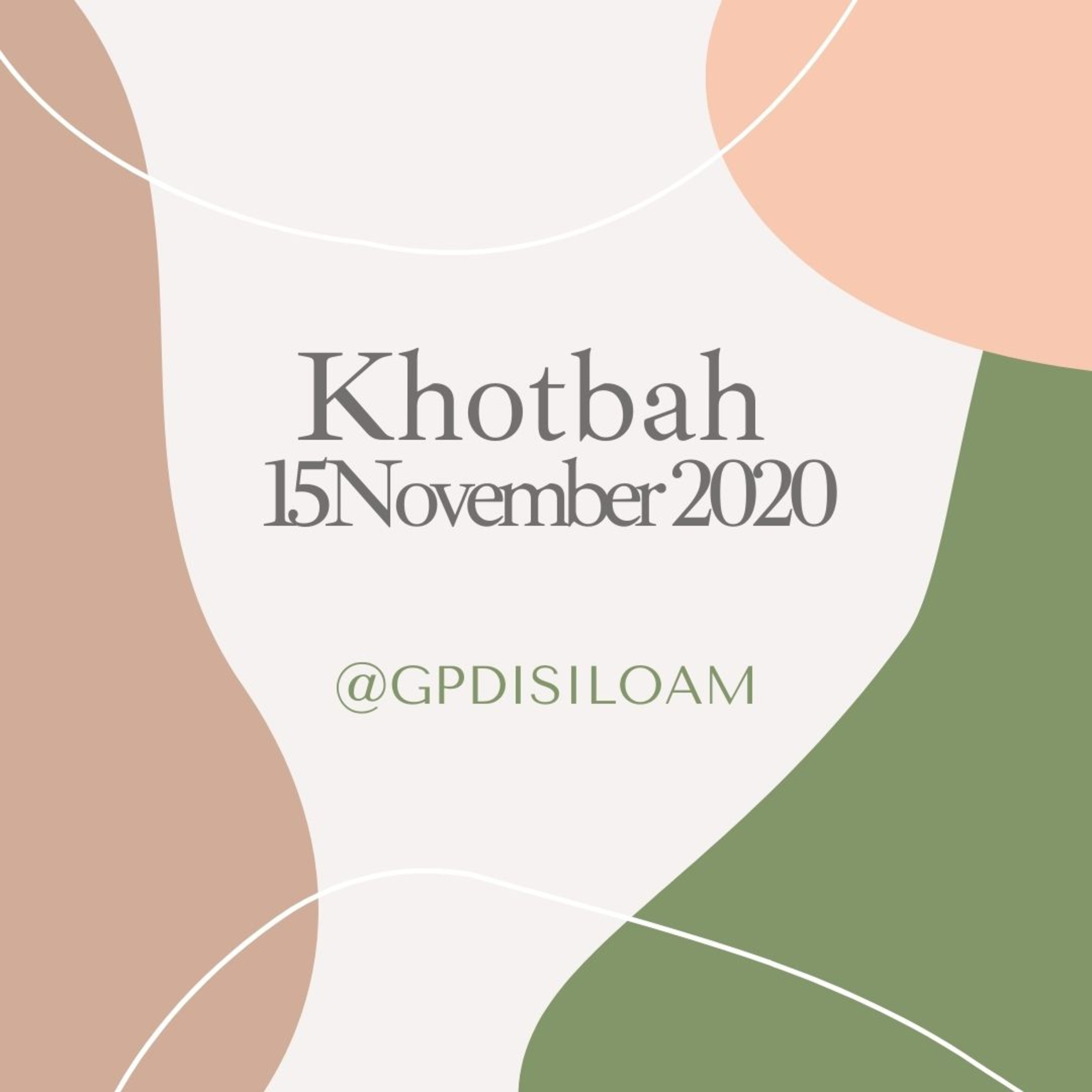 Khotbah 15 November 2020 - Warisan Rohani episode artwork