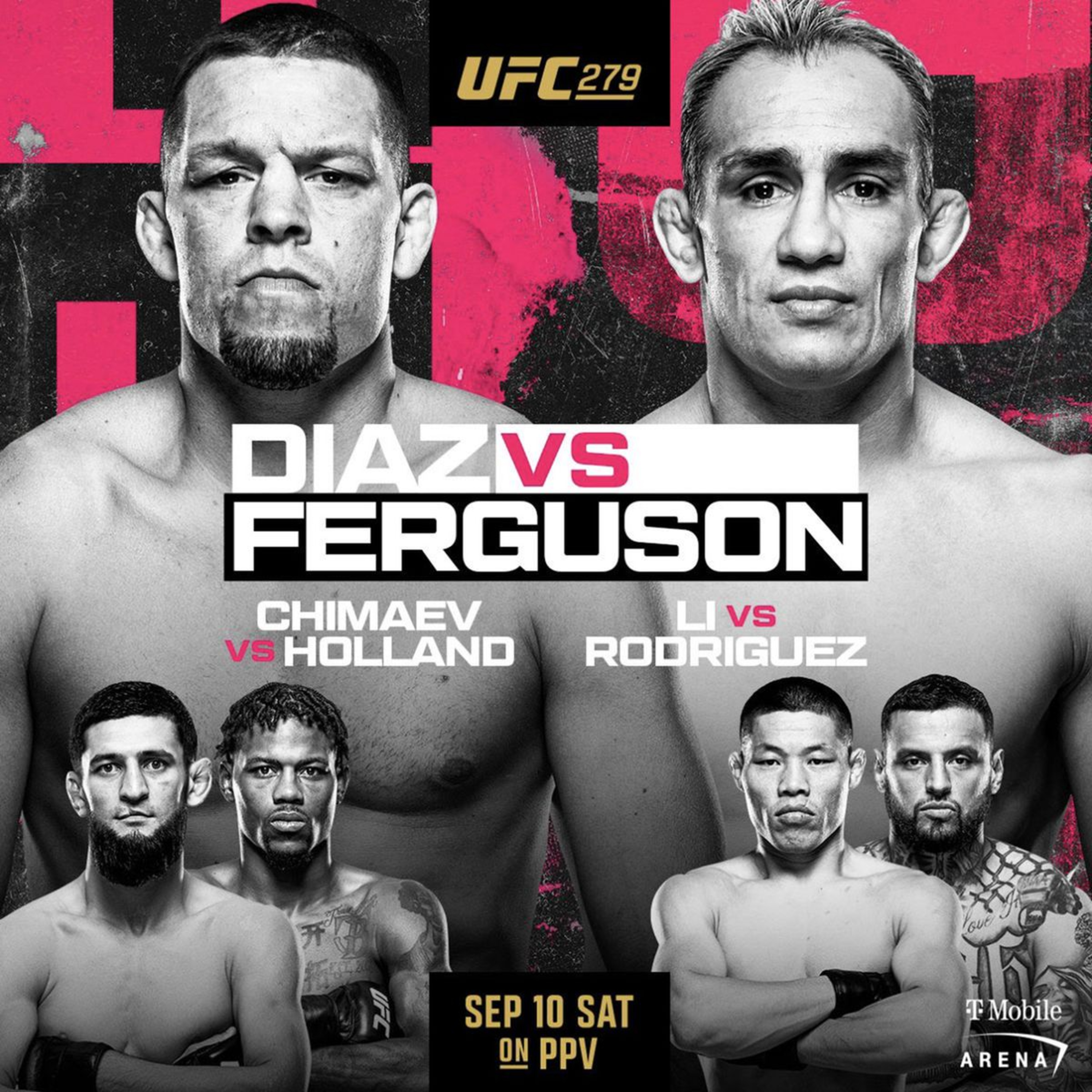 UFC 279 | Tony Ferguson vs Nate Diaz | Khamzat Chimaev vs Kevin Holland | Li Jingliang vs Daniel Rodriguez predictions (Hindi) episode artwork