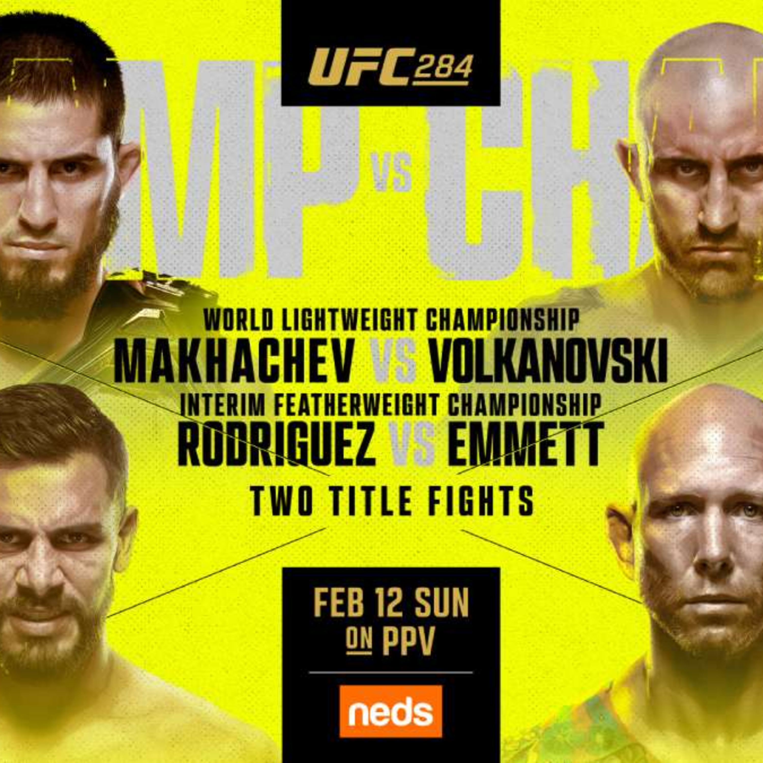 UFC 284 | Islam Makachev vs Alexander Volkanowski | Yair Rodriguez vs Josh Emmet Predictions (Hindi) episode artwork