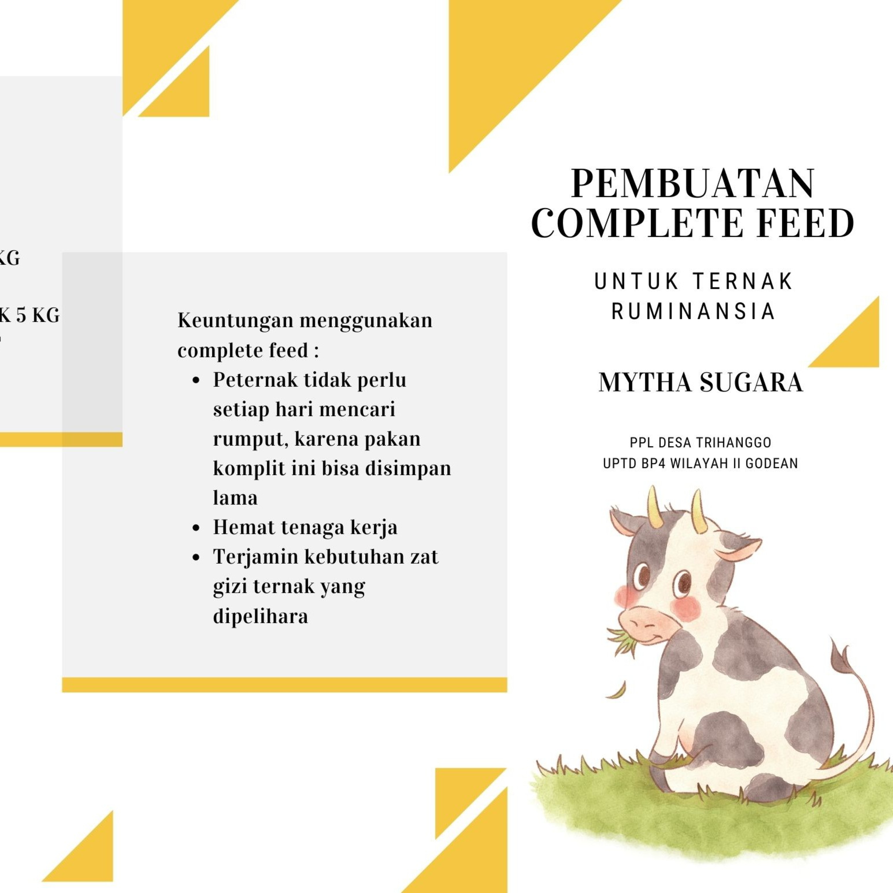 Eps #1 peternakan : BUAT PAKAN KOMPLIT YUKKKK