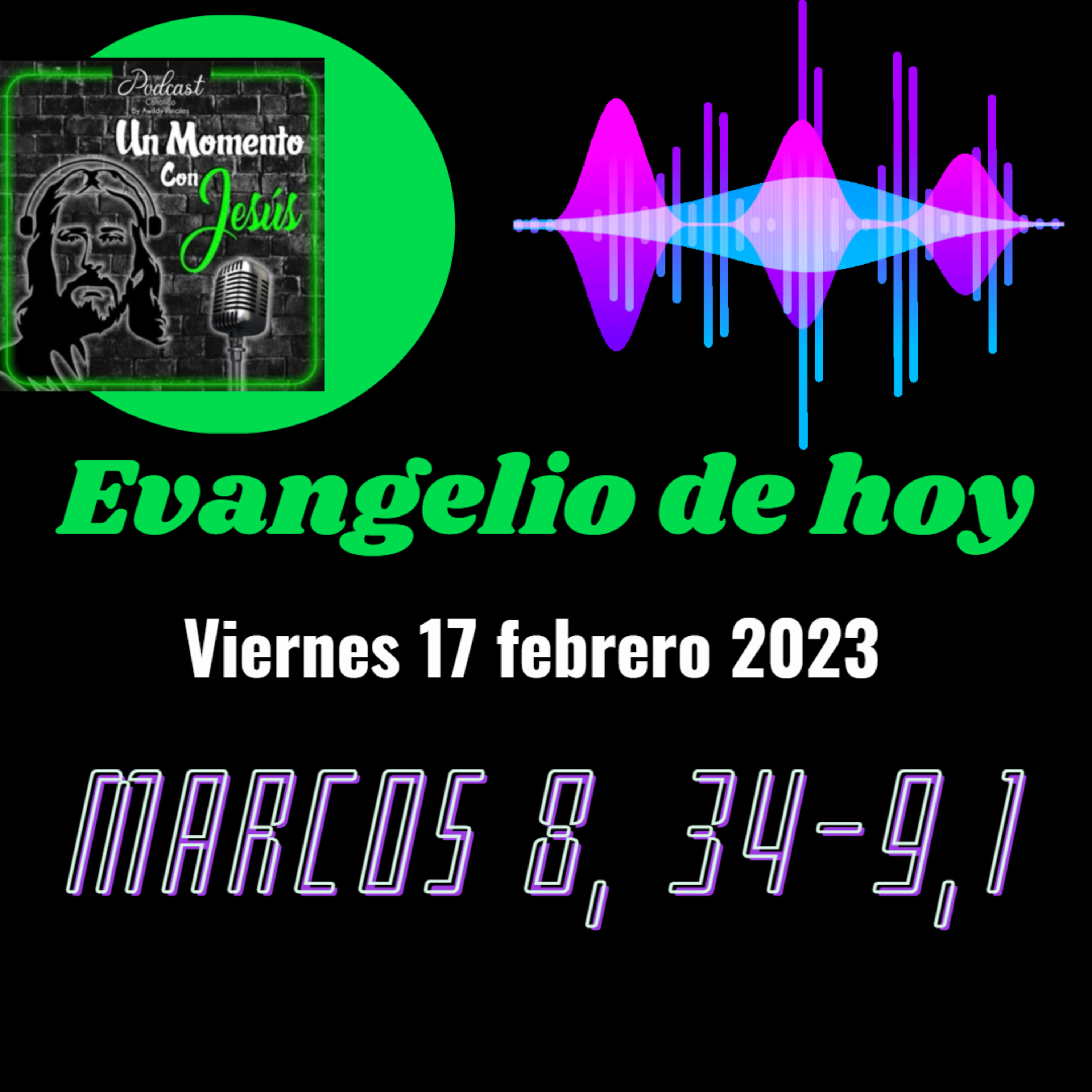 Evangelio viernes 17 de febrero 2023 (El que pierda su vida por mi, la salvara) episode artwork