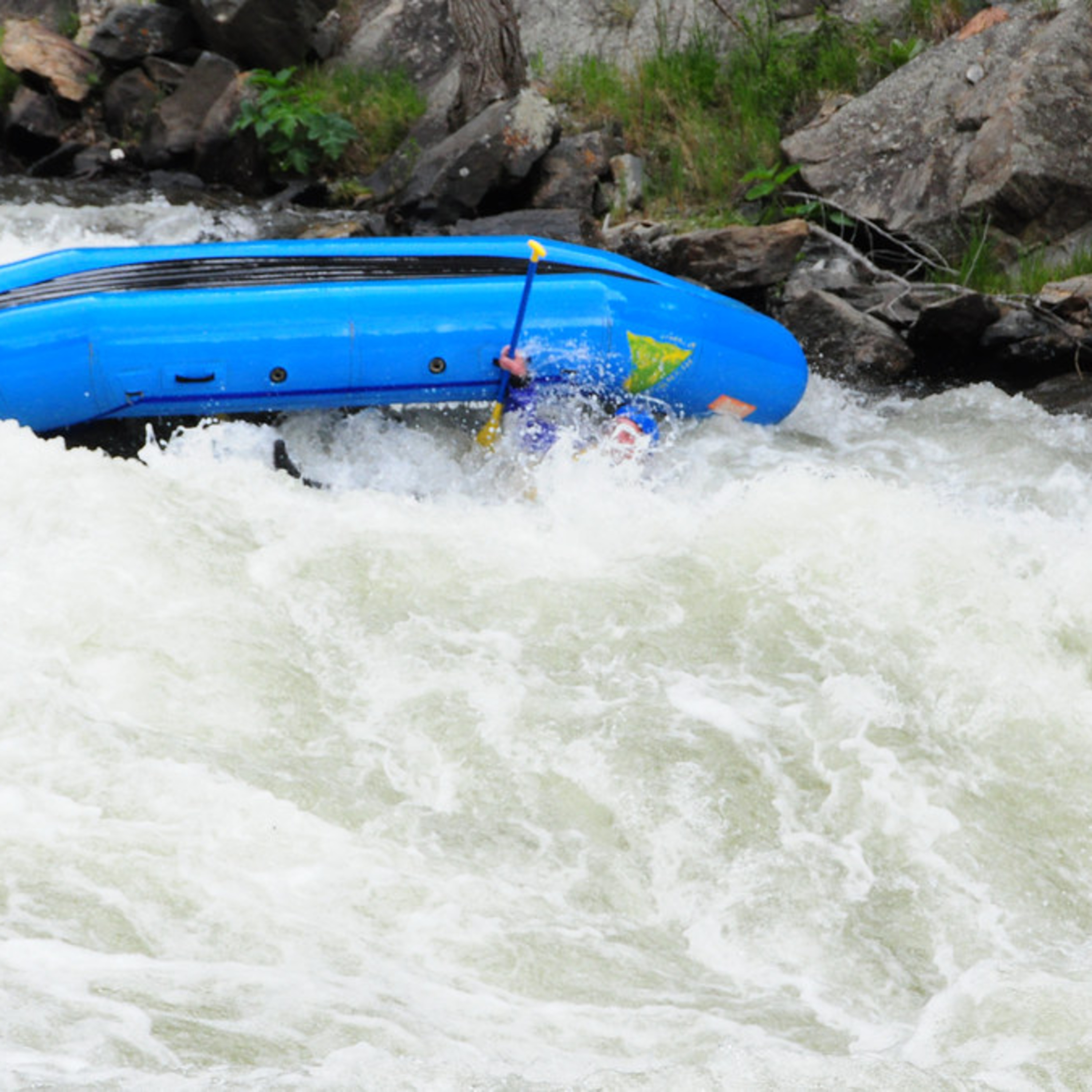 66 - Scott and the upturned raft