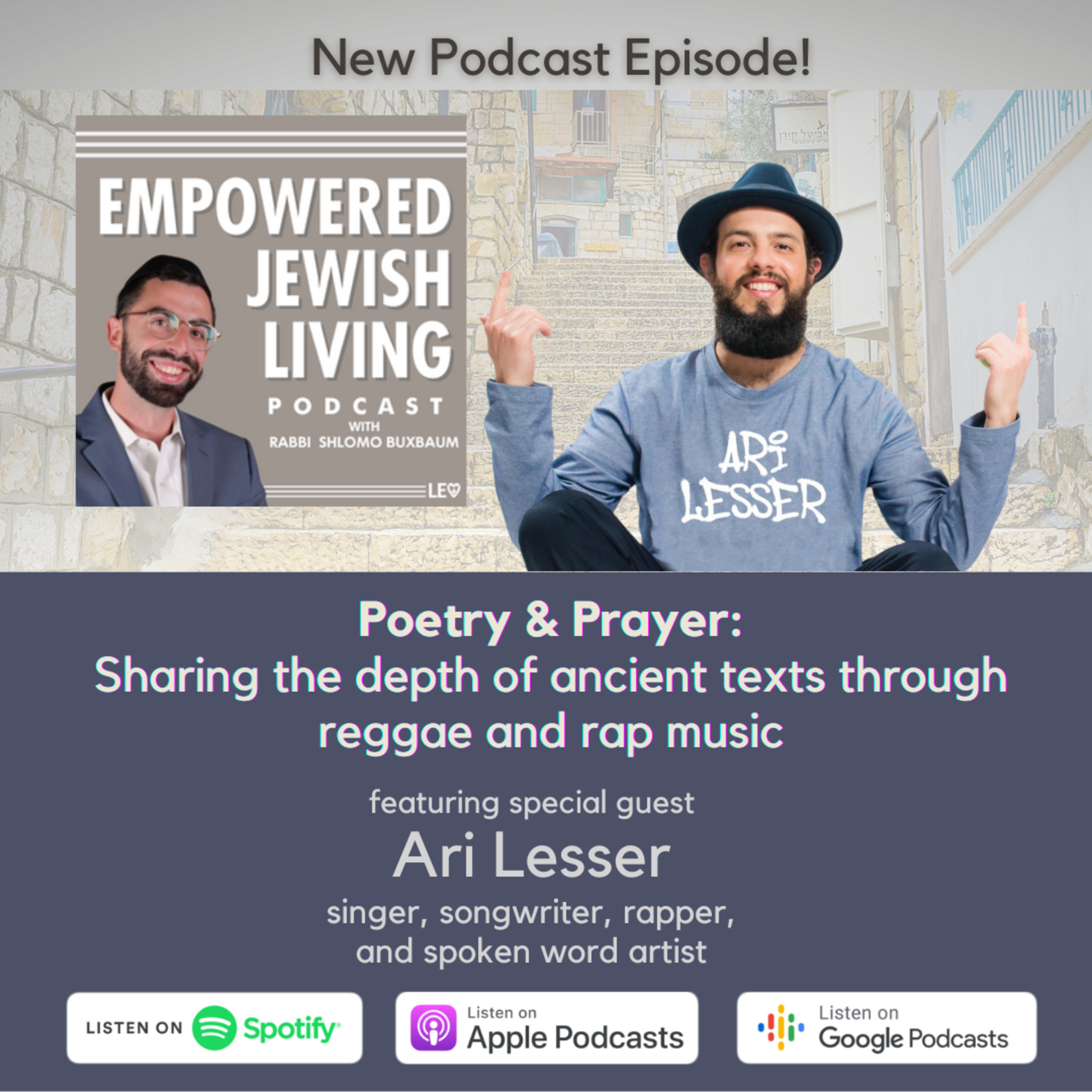 Rap/Reggae Artist Ari Lesser: Sharing the depths of ancient texts
