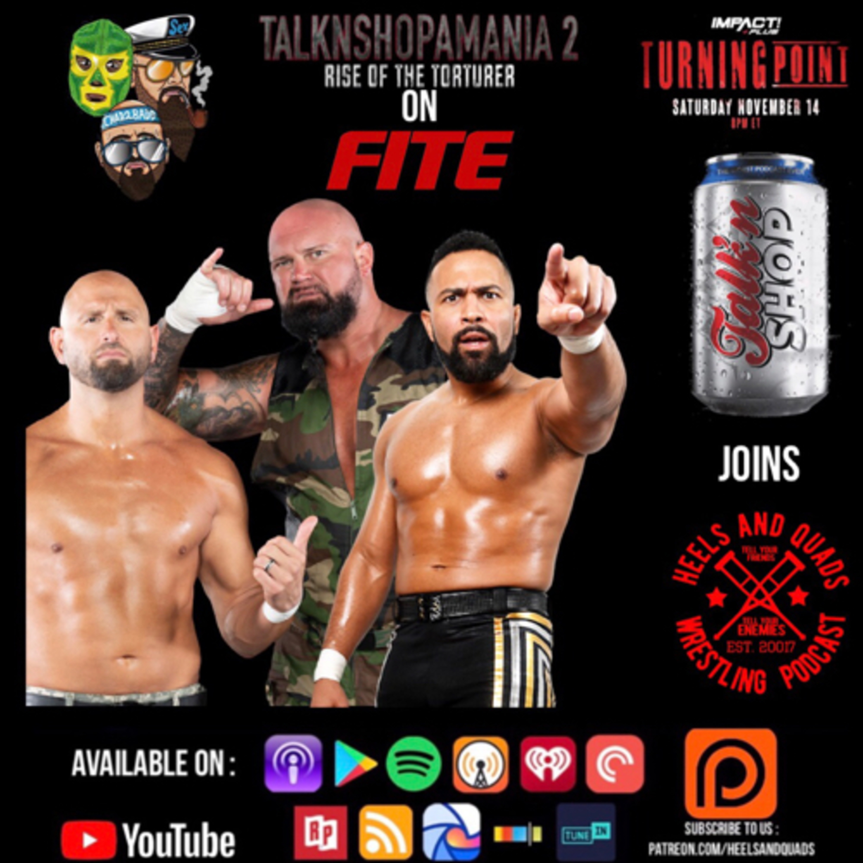 237. Guests: TalkNShop with Doc Gallows, Karl Anderson and Rocky Romero