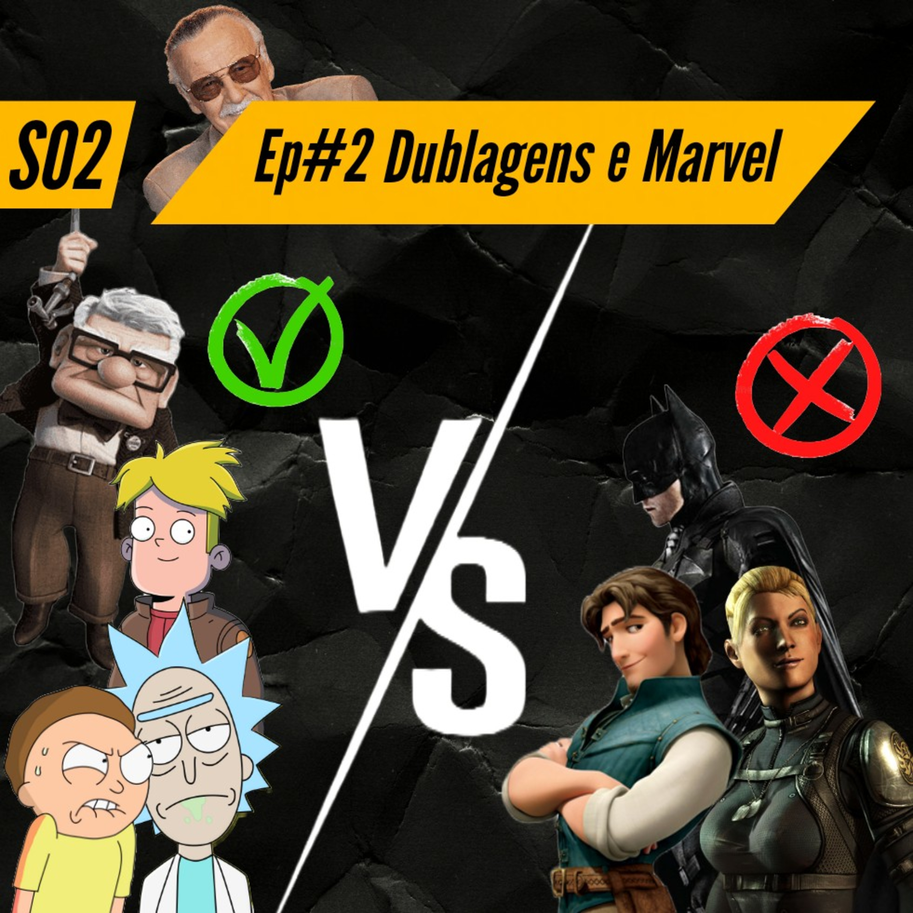 S02 - Ep02: Dublagens e Marvel  episode artwork