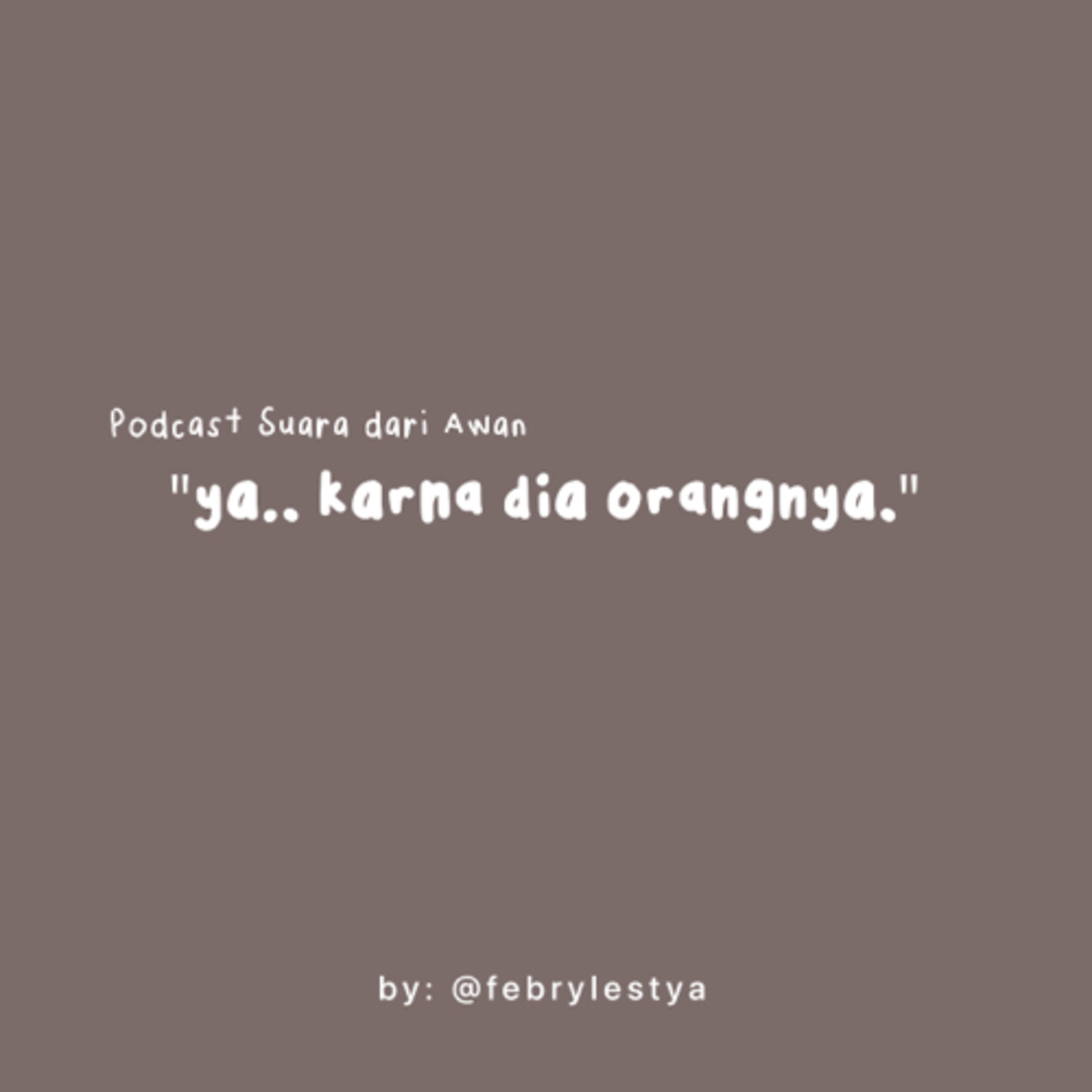 Suara dari Awan