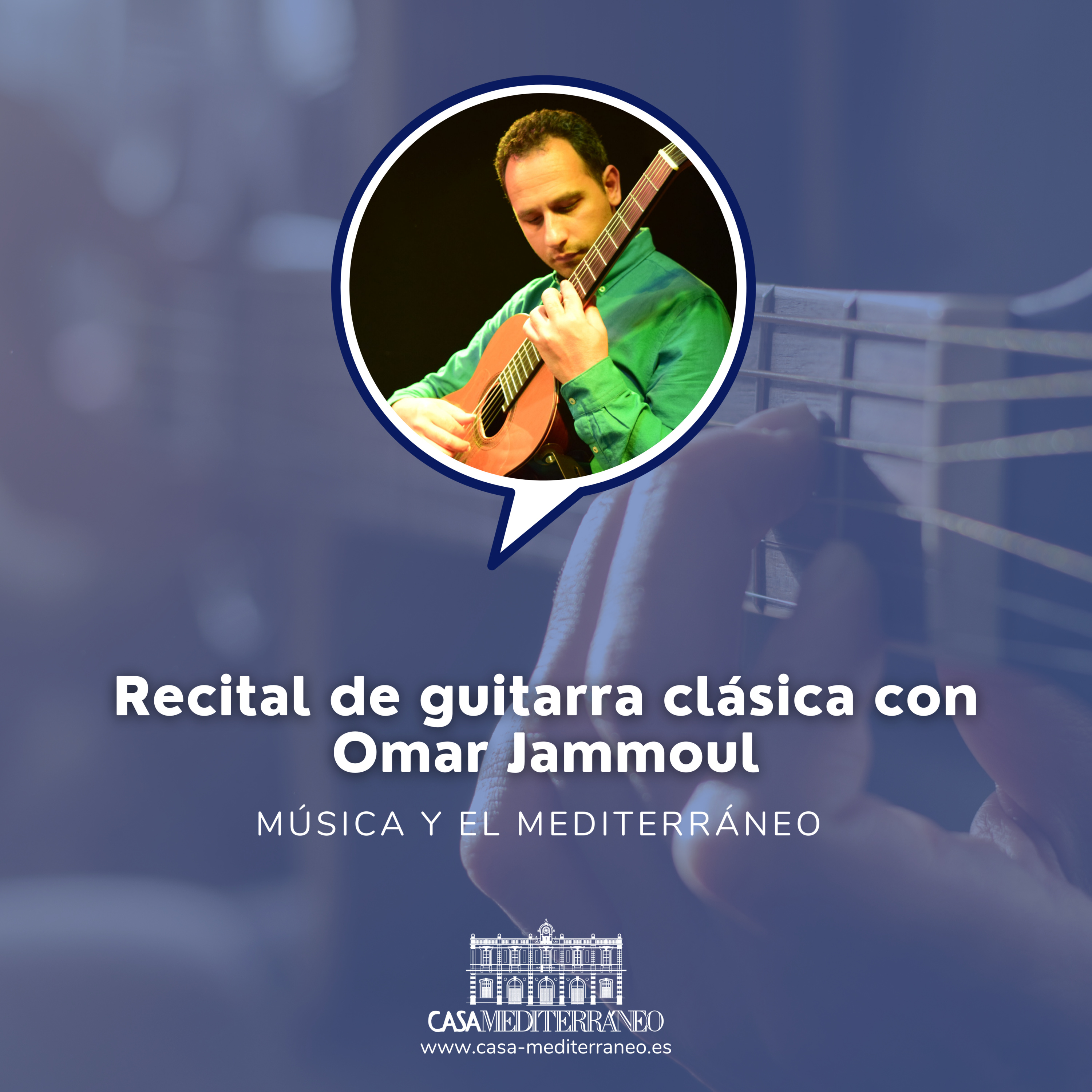 Encuentro y recital de guitarra clásica a cargo del musico sirio Omar Jammoul. 21.Sep.2020 episode artwork