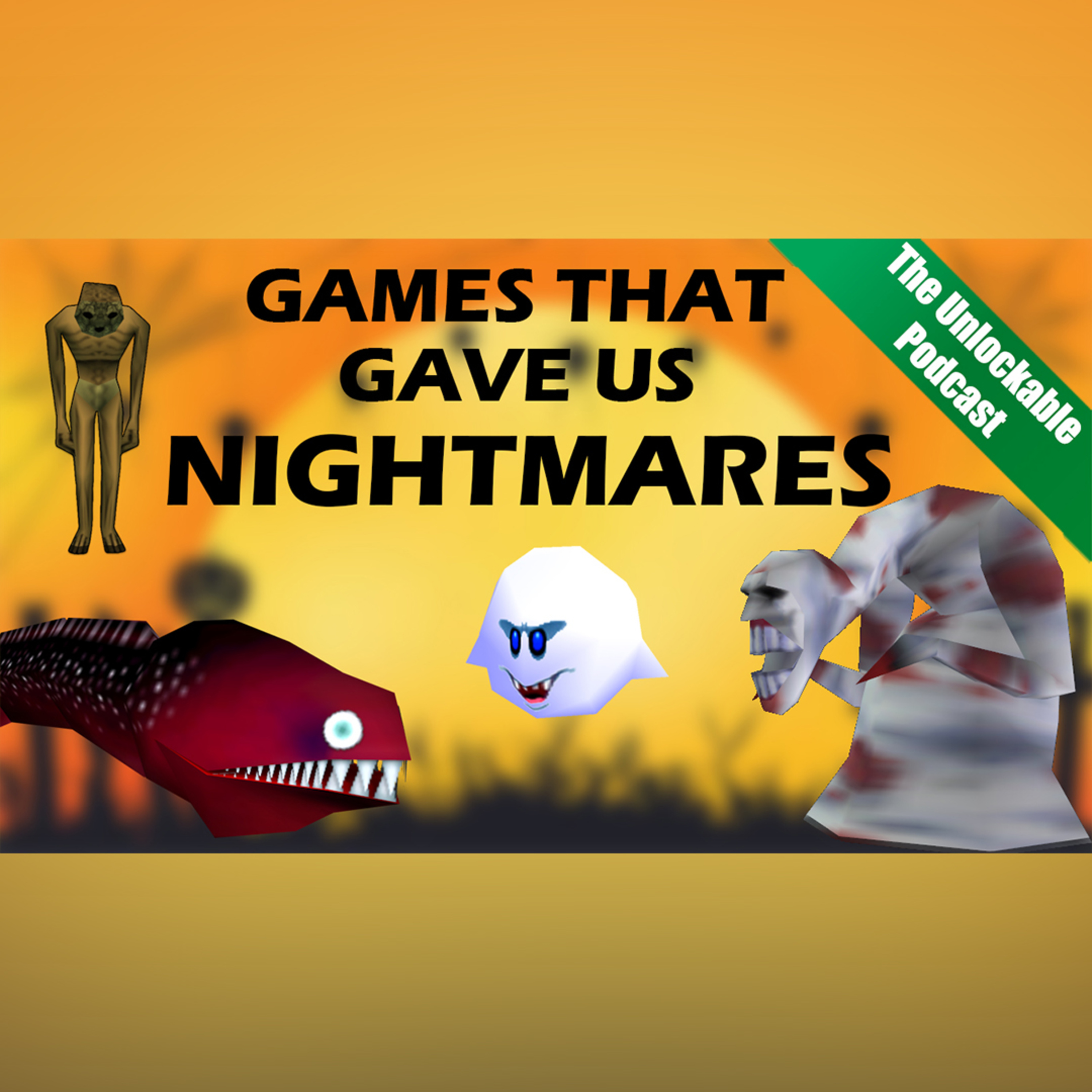 Games that Gave Us Nightmares | The Unlockable Podcast [ep. 9] - Halloween Episode! episode artwork