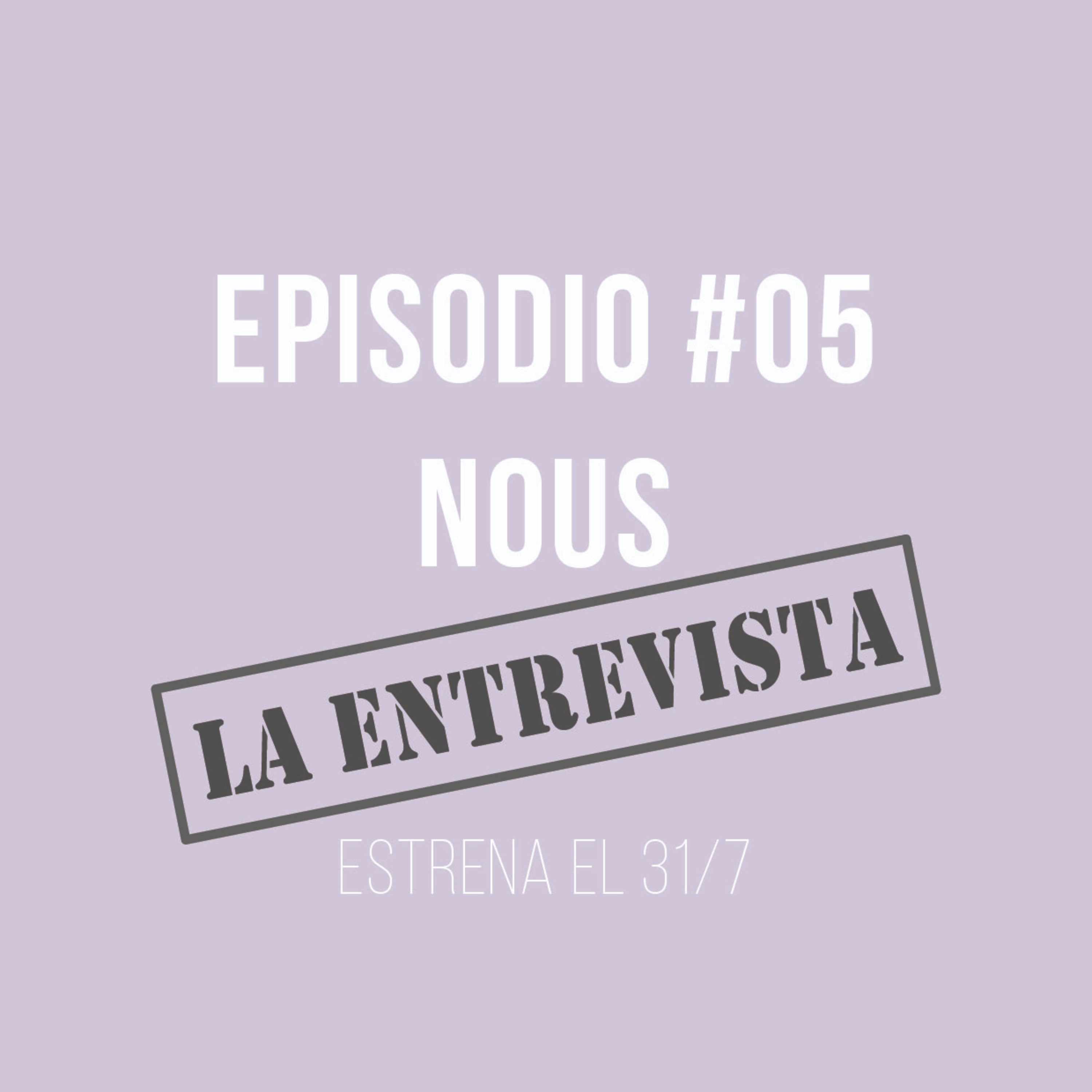 cover of episode Nous etudions La entrevista