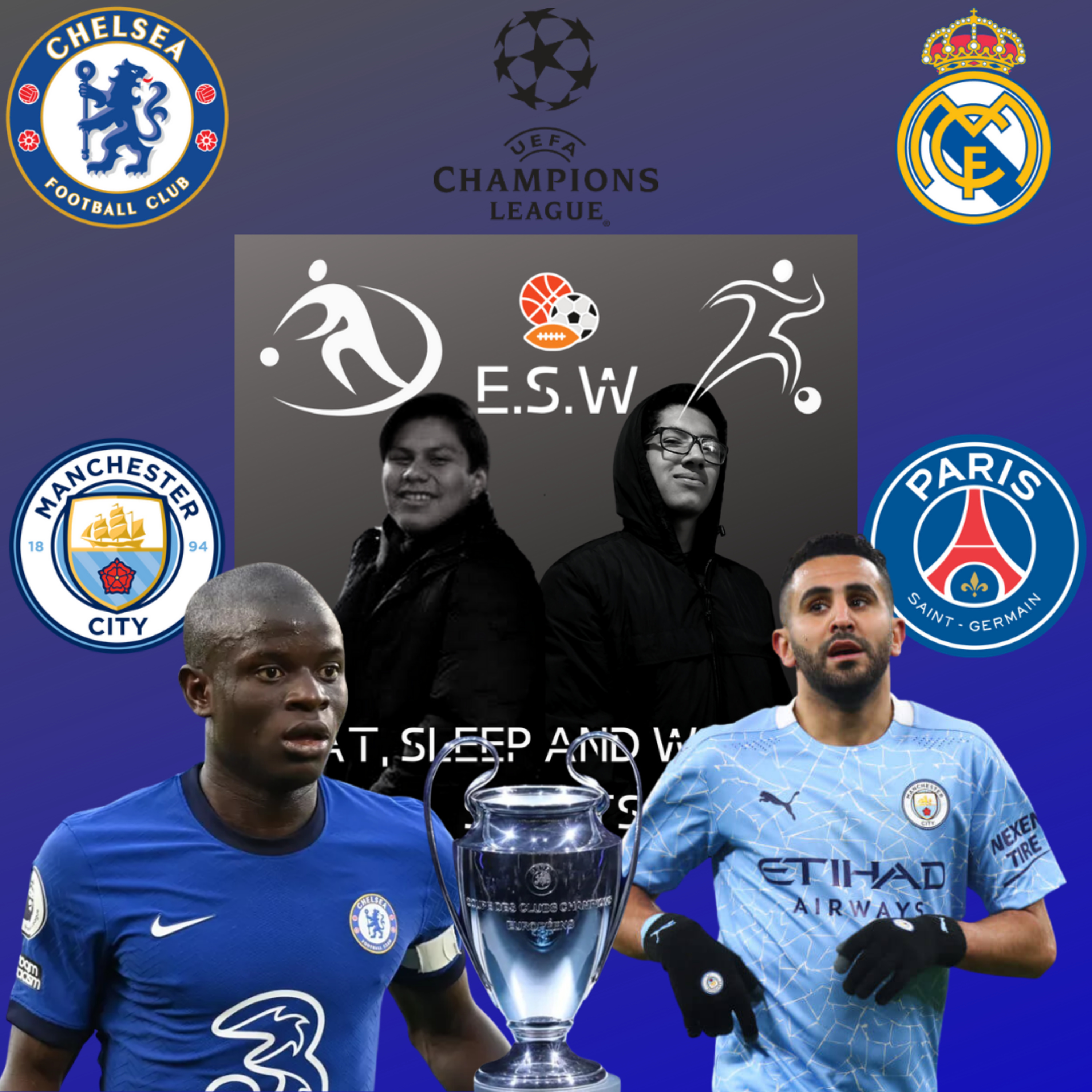 Eat, Sleep and Watch Sports
