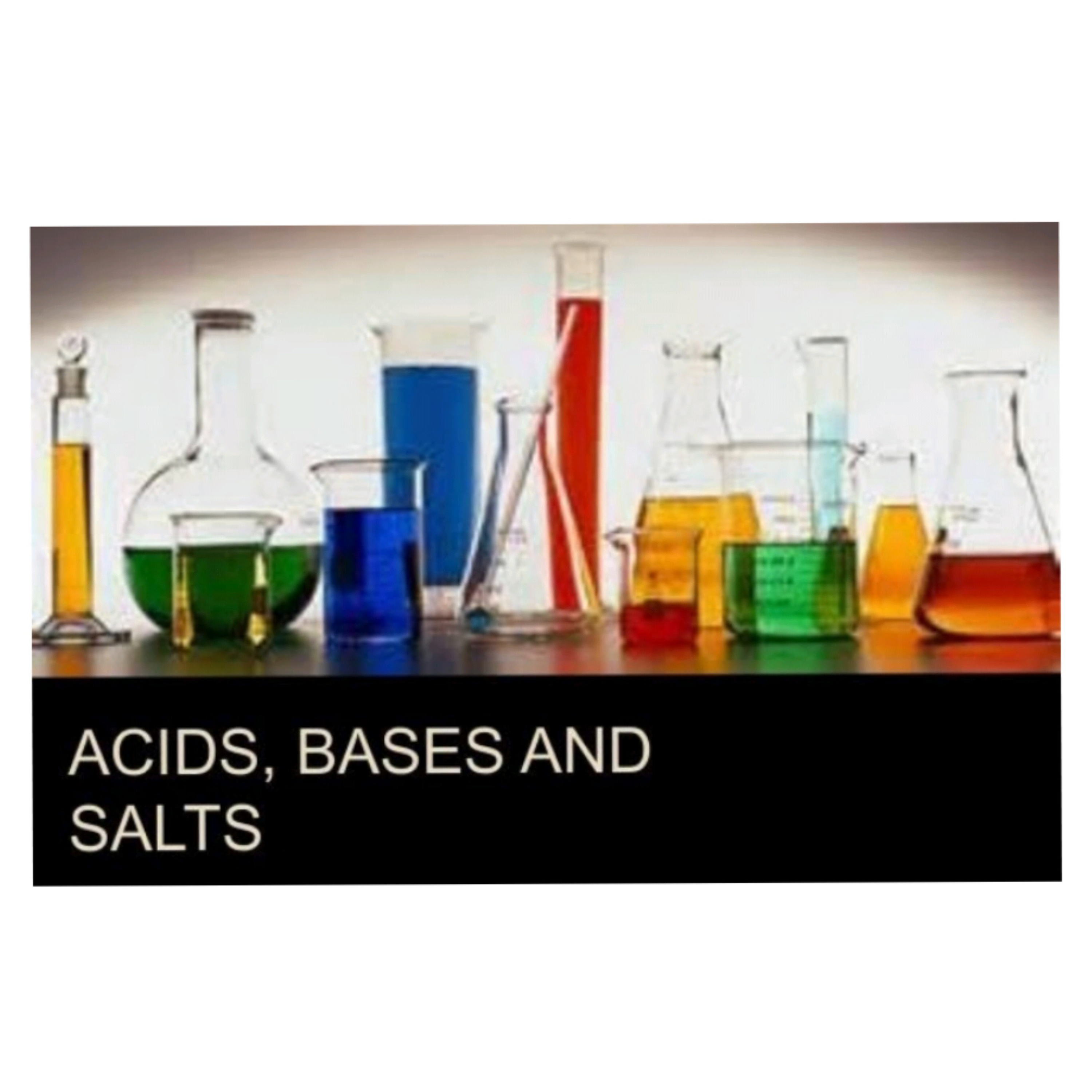 Acids and bases