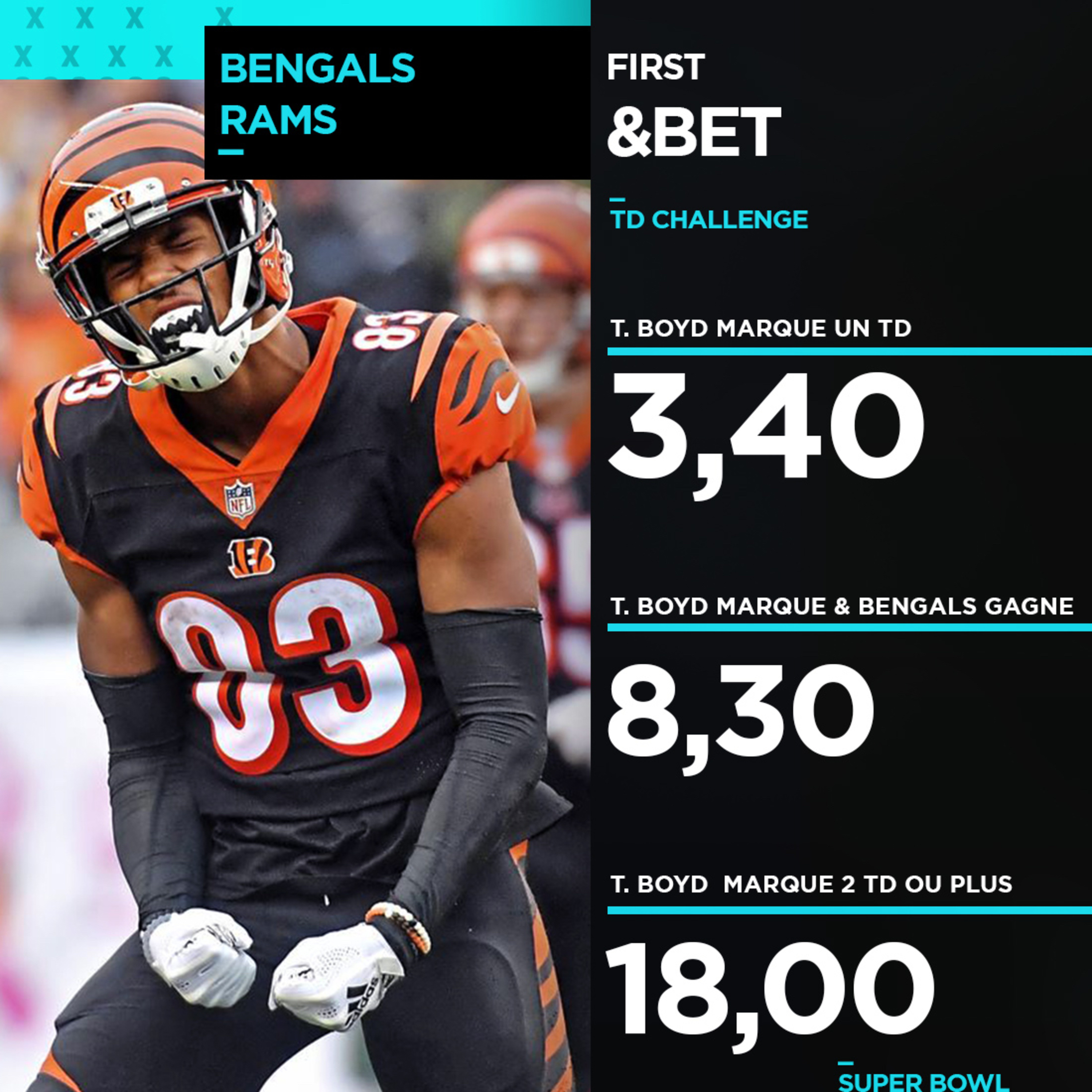 Super Bowl Bengals Rams episode artwork