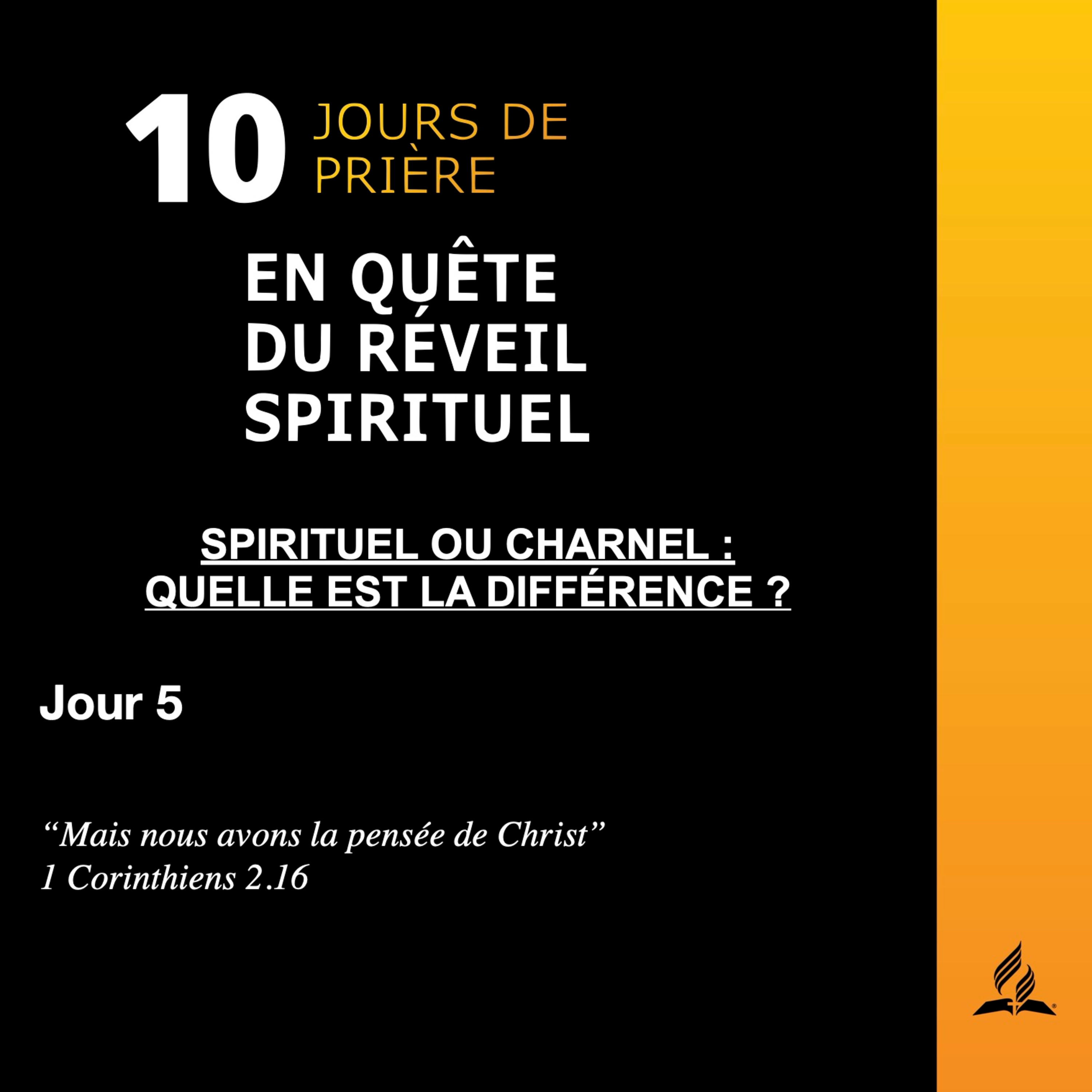 Jour 5 - Spirituel ou Charnel : Quelle est la différence ? - Tamara BENNETT episode artwork