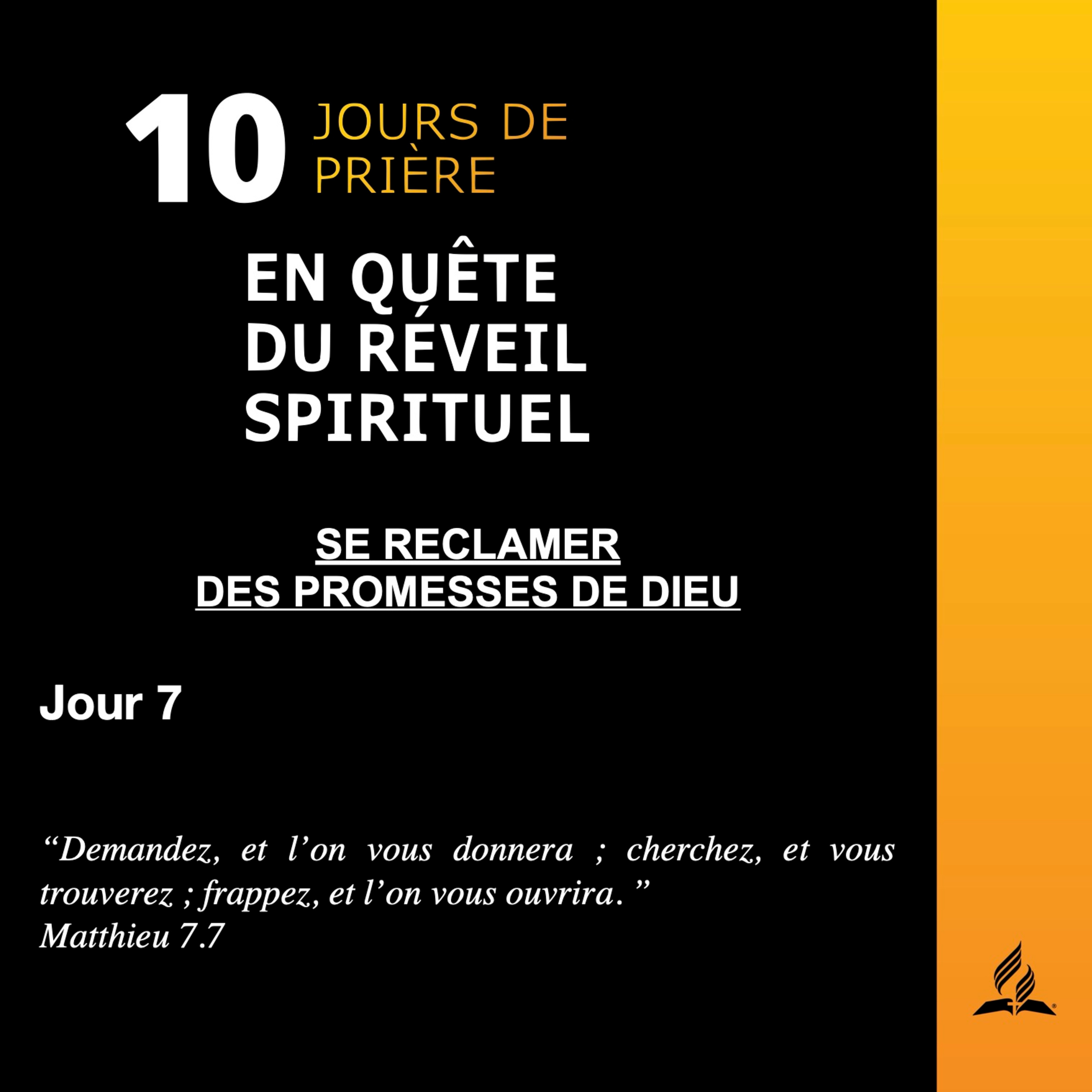 Jour 7 - Se réclamer des promesses de Dieu - Milton MANUTAHI episode artwork