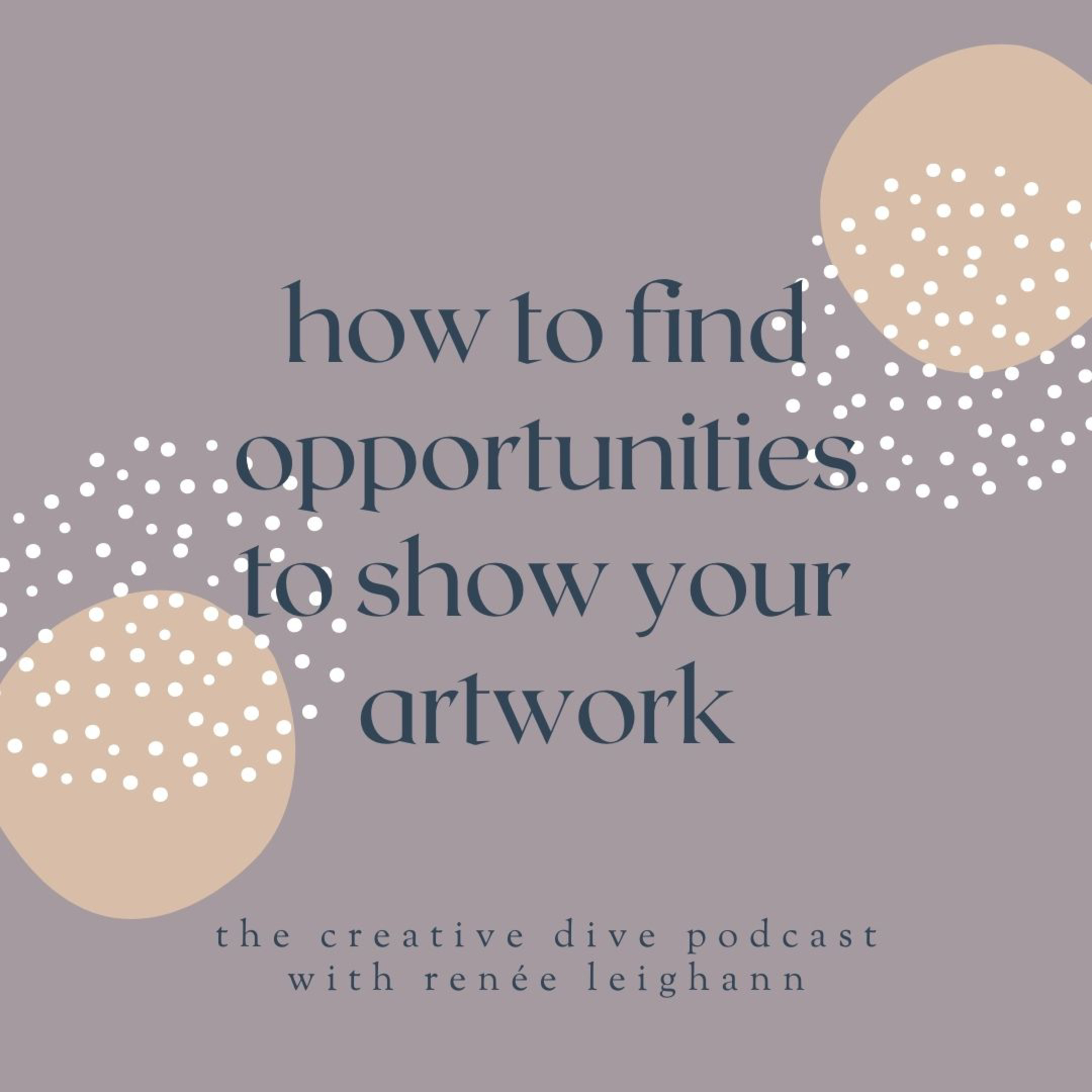 the creative dive with renée leighann