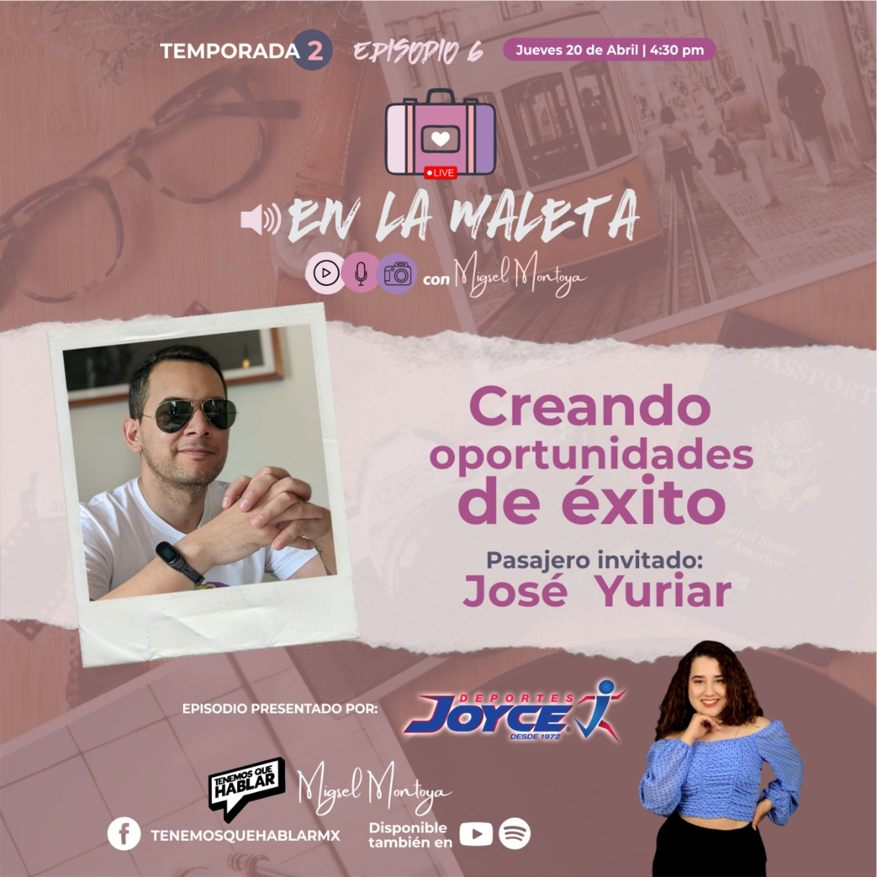 En la maleta con Migsel Montoya