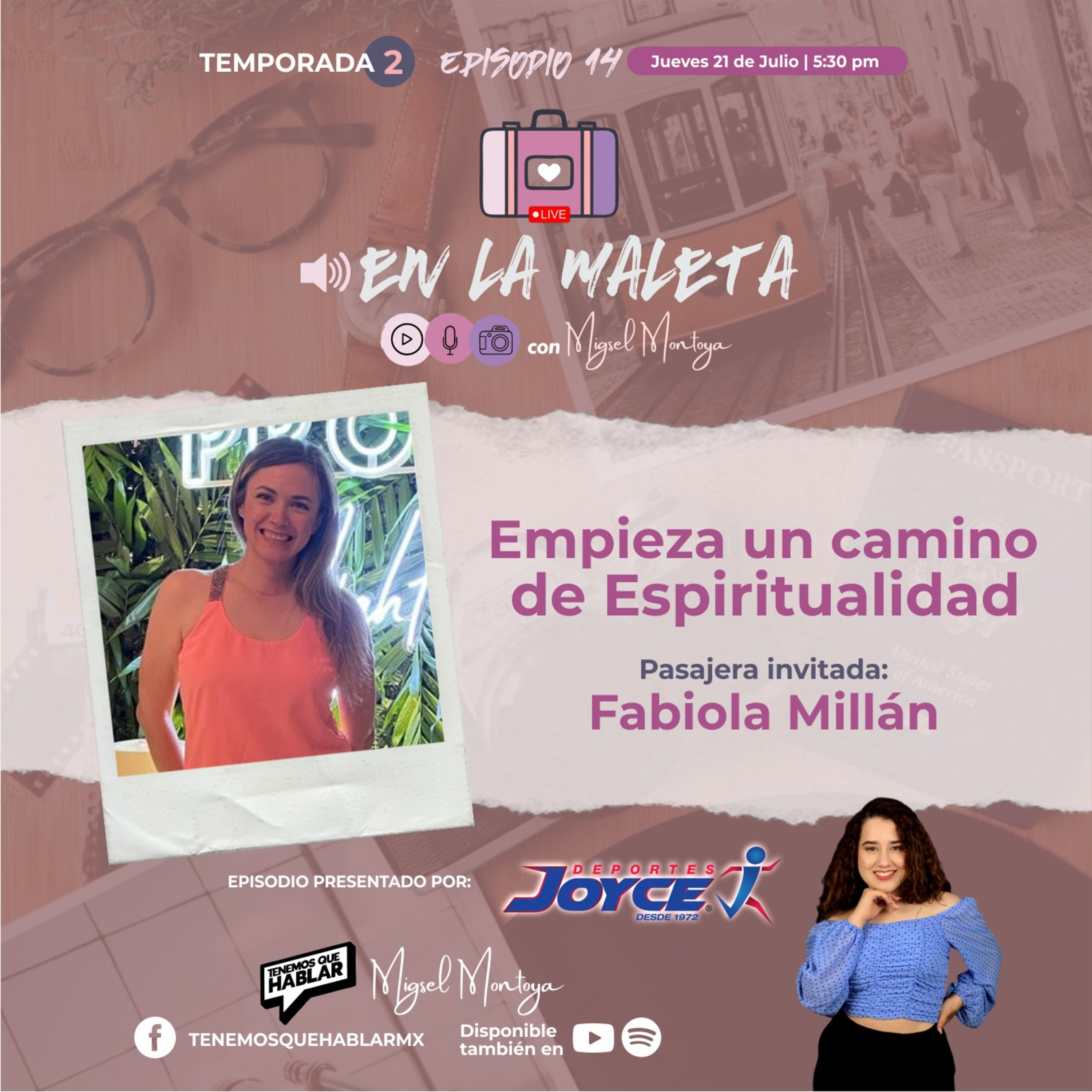 En la maleta con Migsel Montoya