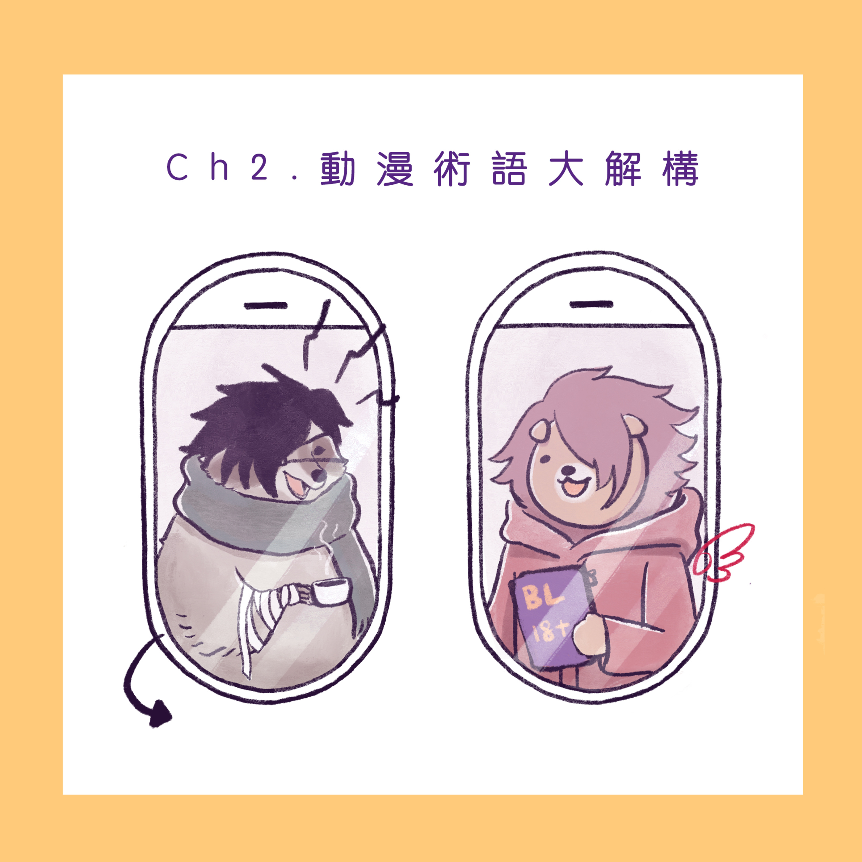 Ch.2 【動漫術語大解構-腐女出沒注意!】