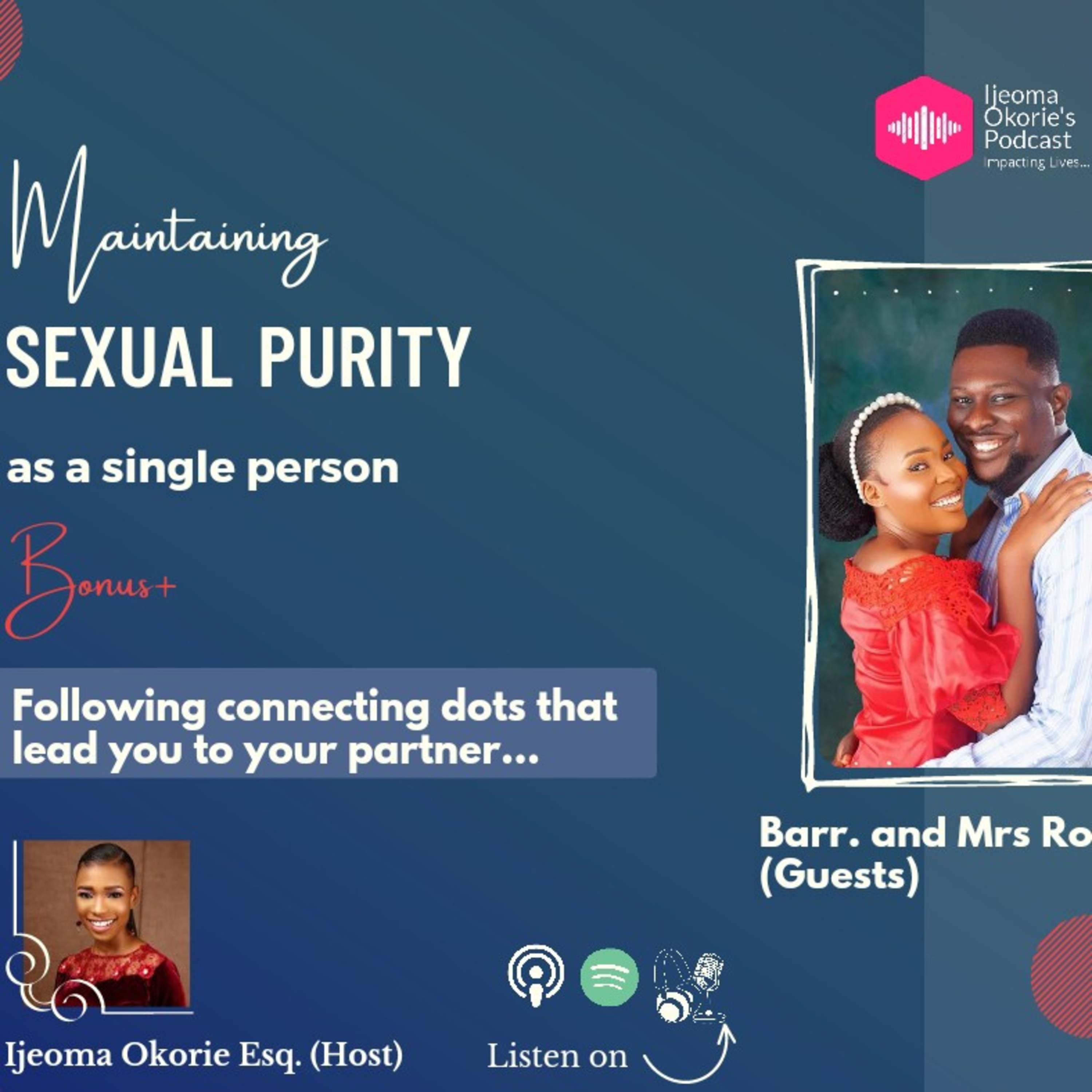 Maintaining Sexual Purity as a single person episode artwork