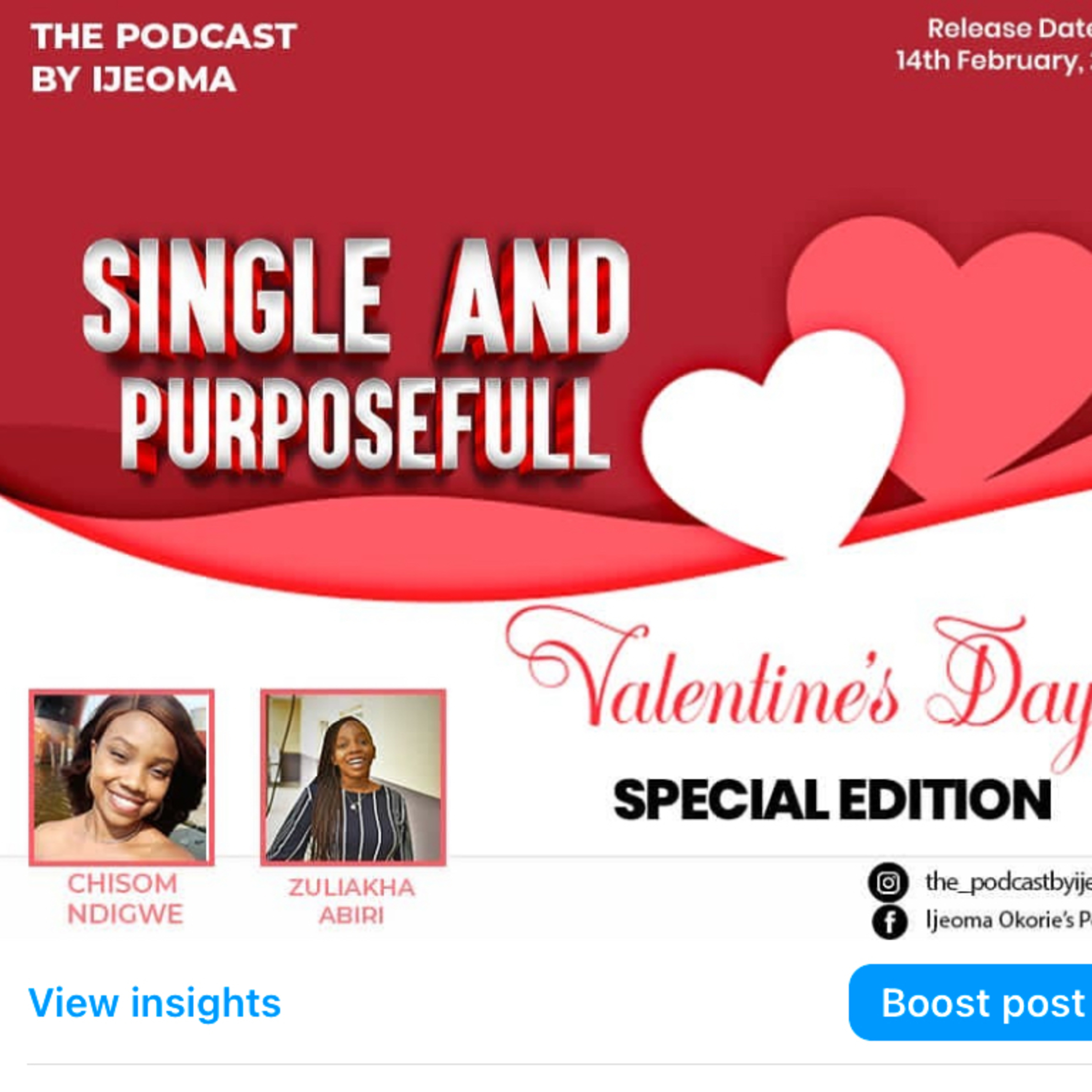 Single and PurposeFULL episode artwork