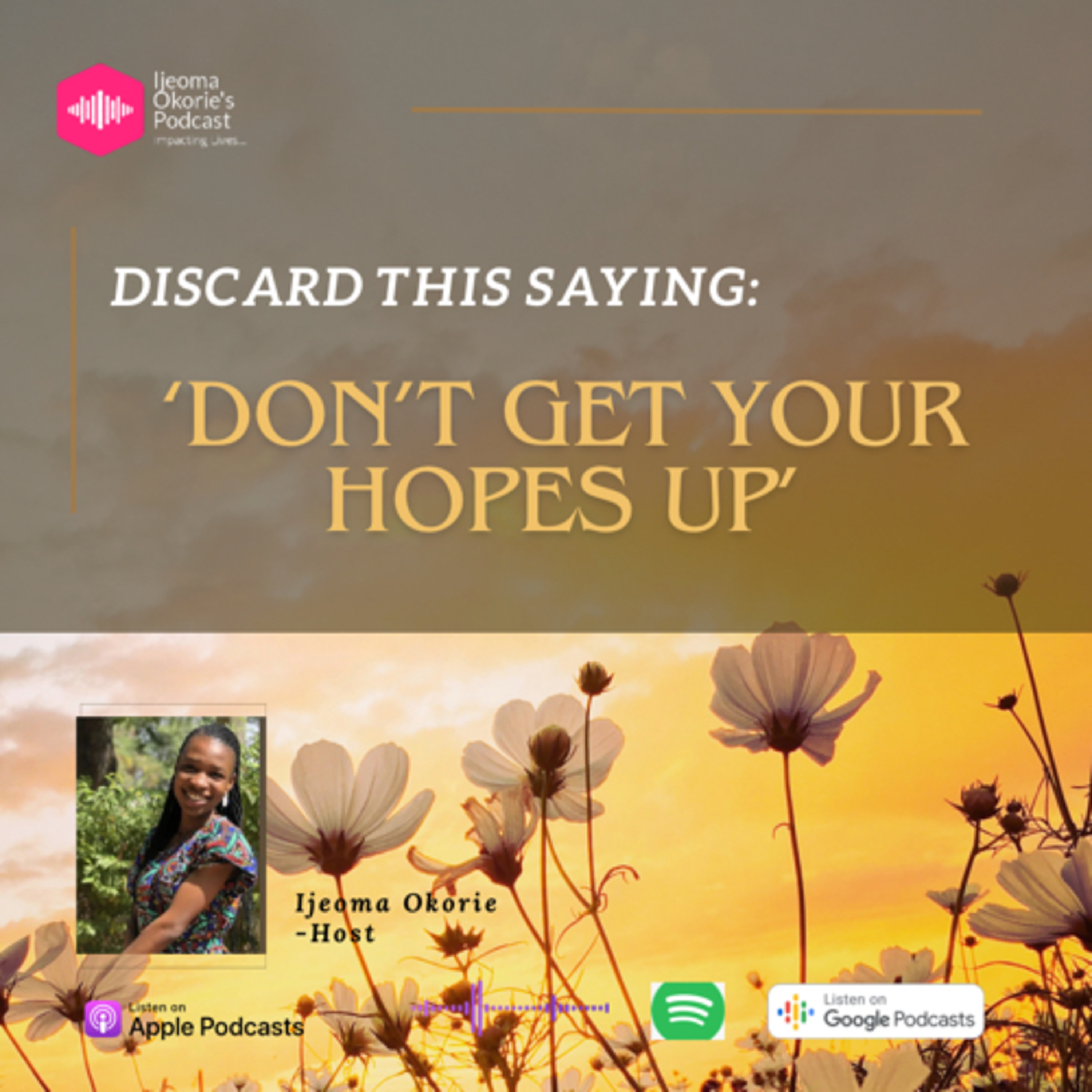 Discard this saying; ‘Don’t get your Hopes up’ episode artwork