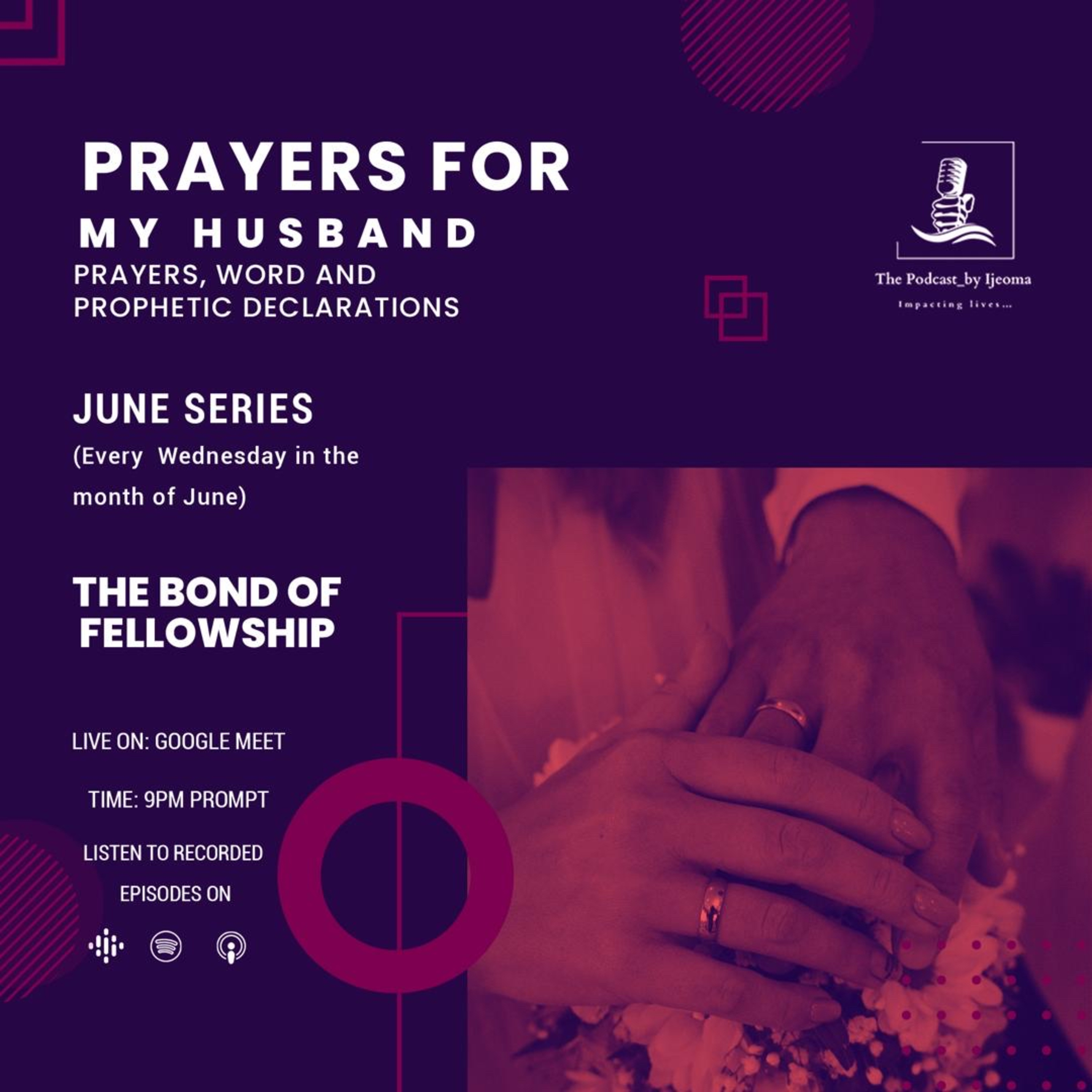 Prayers for my Husband (The Bond of Fellowship) episode artwork